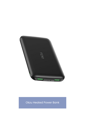 5V 2A Power Bank for Heated Vest, Jacket, Stadium Seats, Chair, 10000mAh Fast Charging Battery Pack for USB Heated Clothing, Heated Blanket, Coat, Sleeping Bag