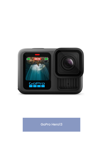 GoPro HERO13 Black - Waterproof Action Camera with 5.3K60 Video, 27MP Photo + Compatability with HB-Series Lenses