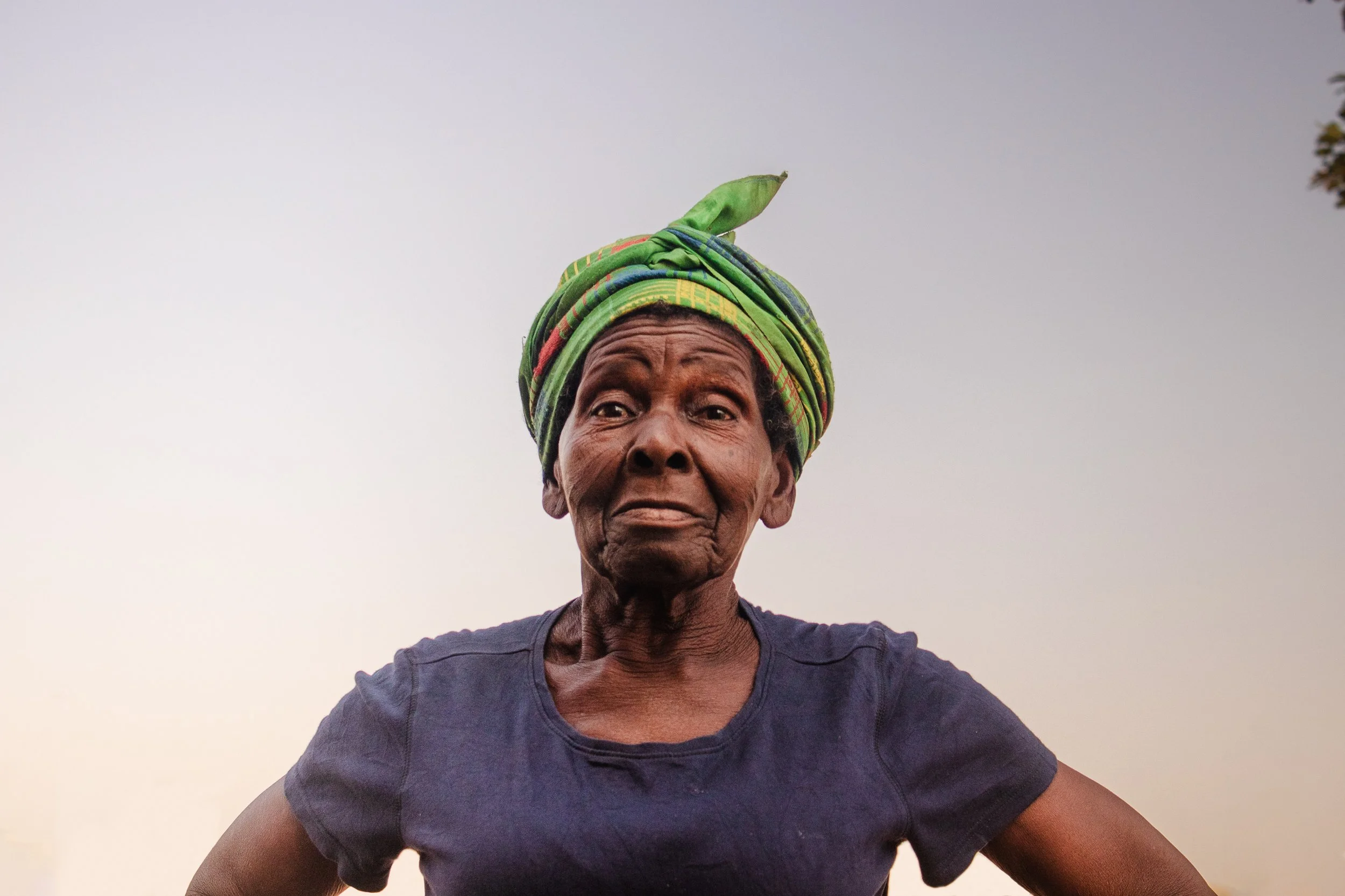 A farmer in Northern Ghana, near Bolgatanga