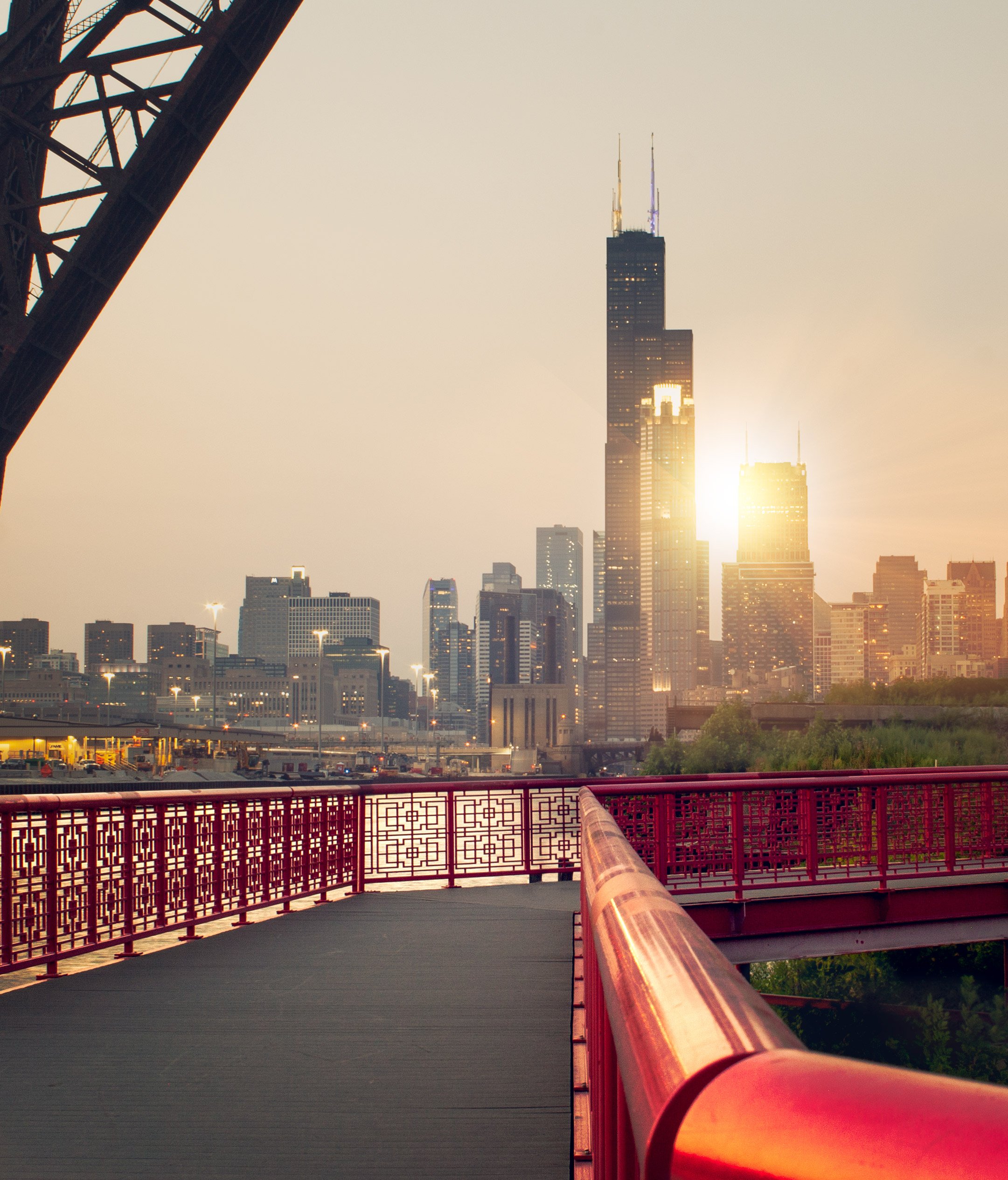 Ping Tom Memorial Park in Chicago, USA