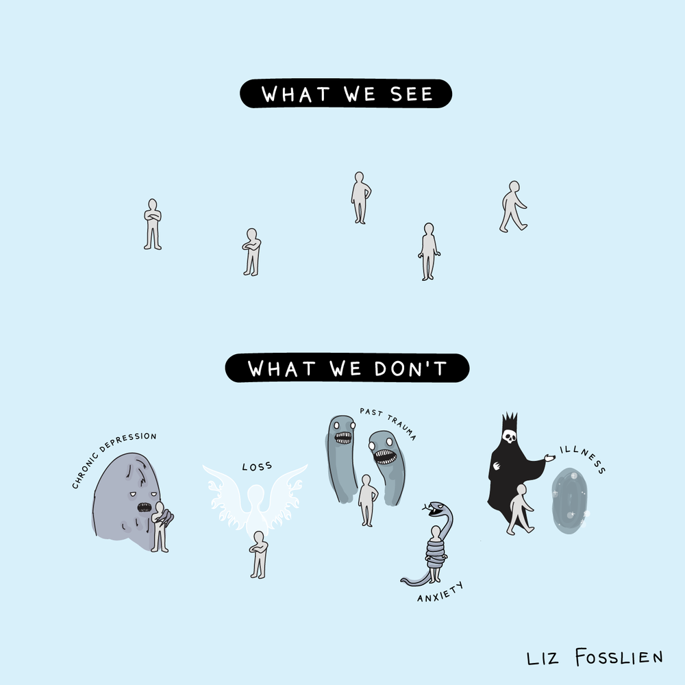 What Others Are Going Through Illustration Liz Fosslien