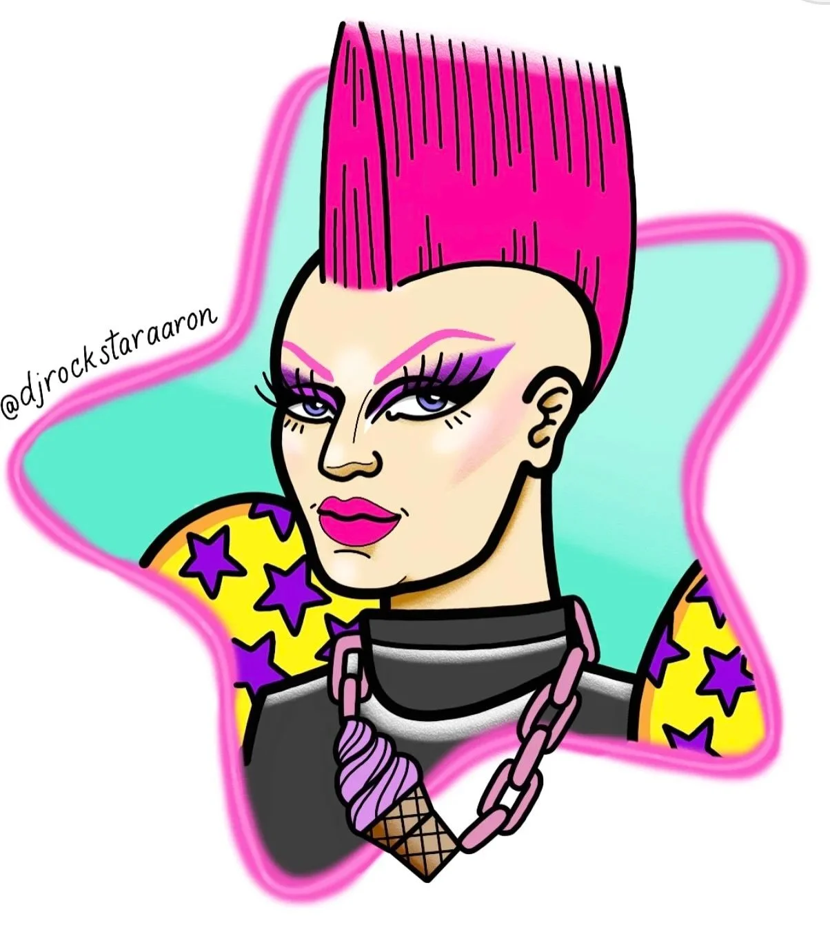 They&rsquo;re here!! 😍 My brand new stickers just came in - who wants one?! 🎉✨ 🎨 @instalame_rene #StickerRelease