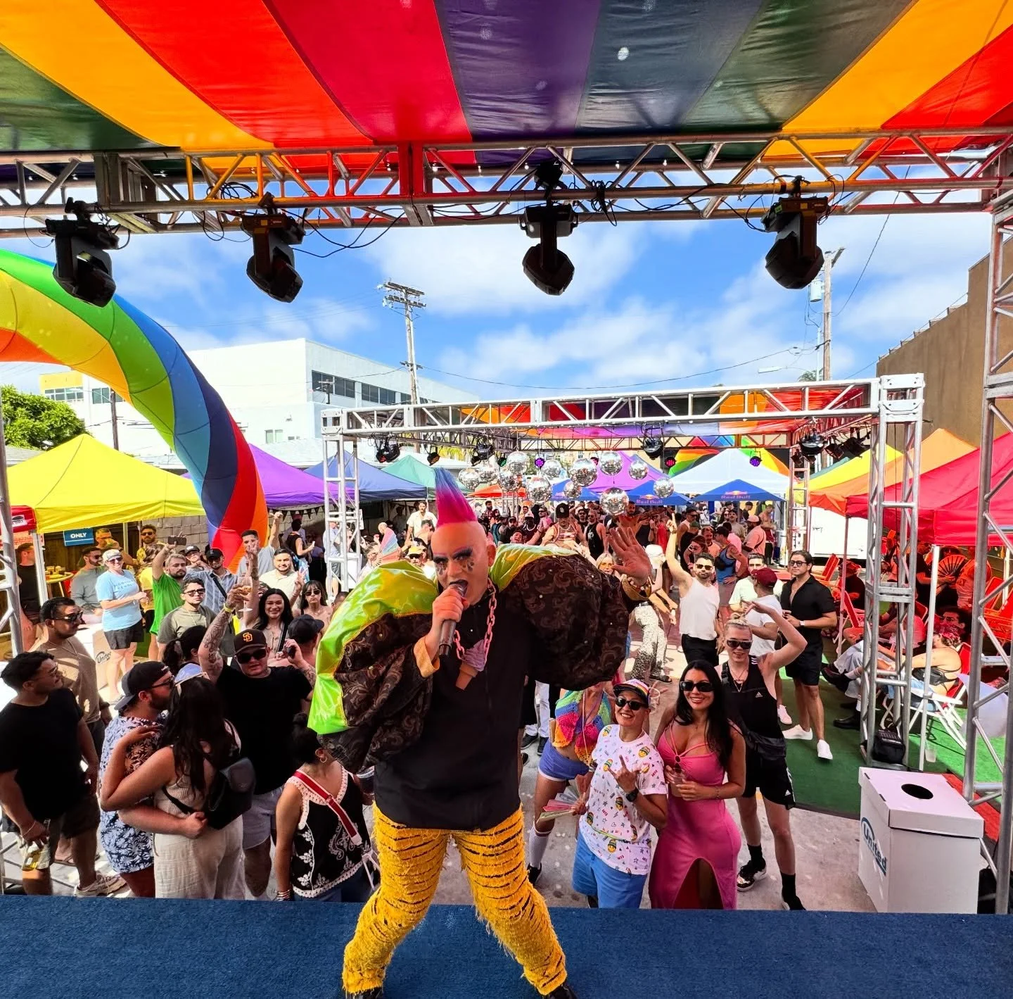 Pride season is almost here 🌈 Book DJ Rockstar Aaron now - reach out to @lgbtqmusicindemand