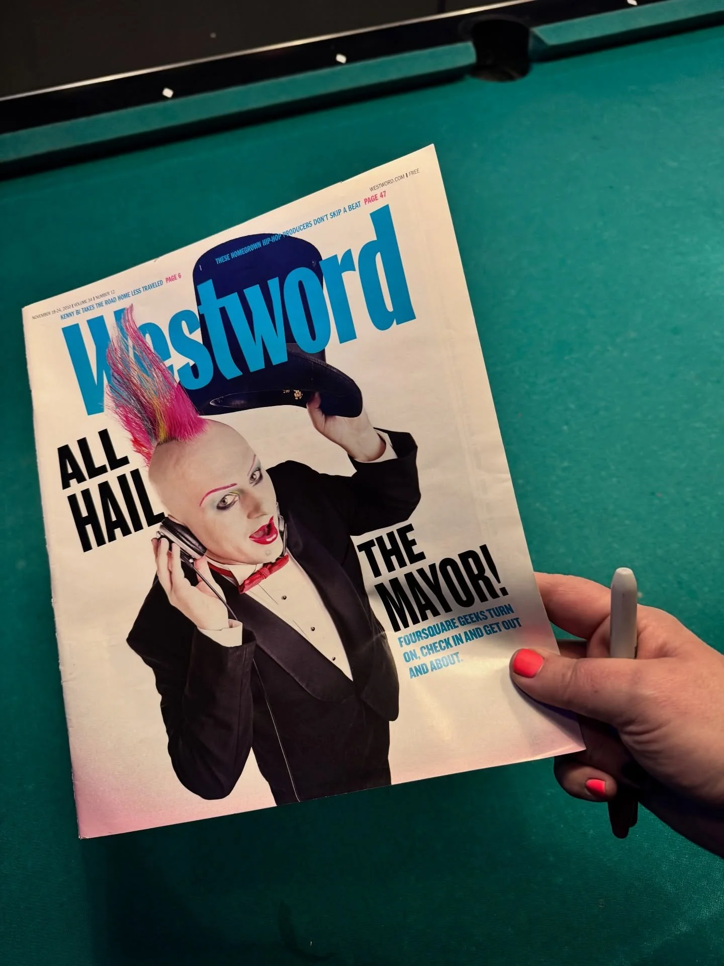 Throwback Thursday! Cover of @denverwestword #tbt