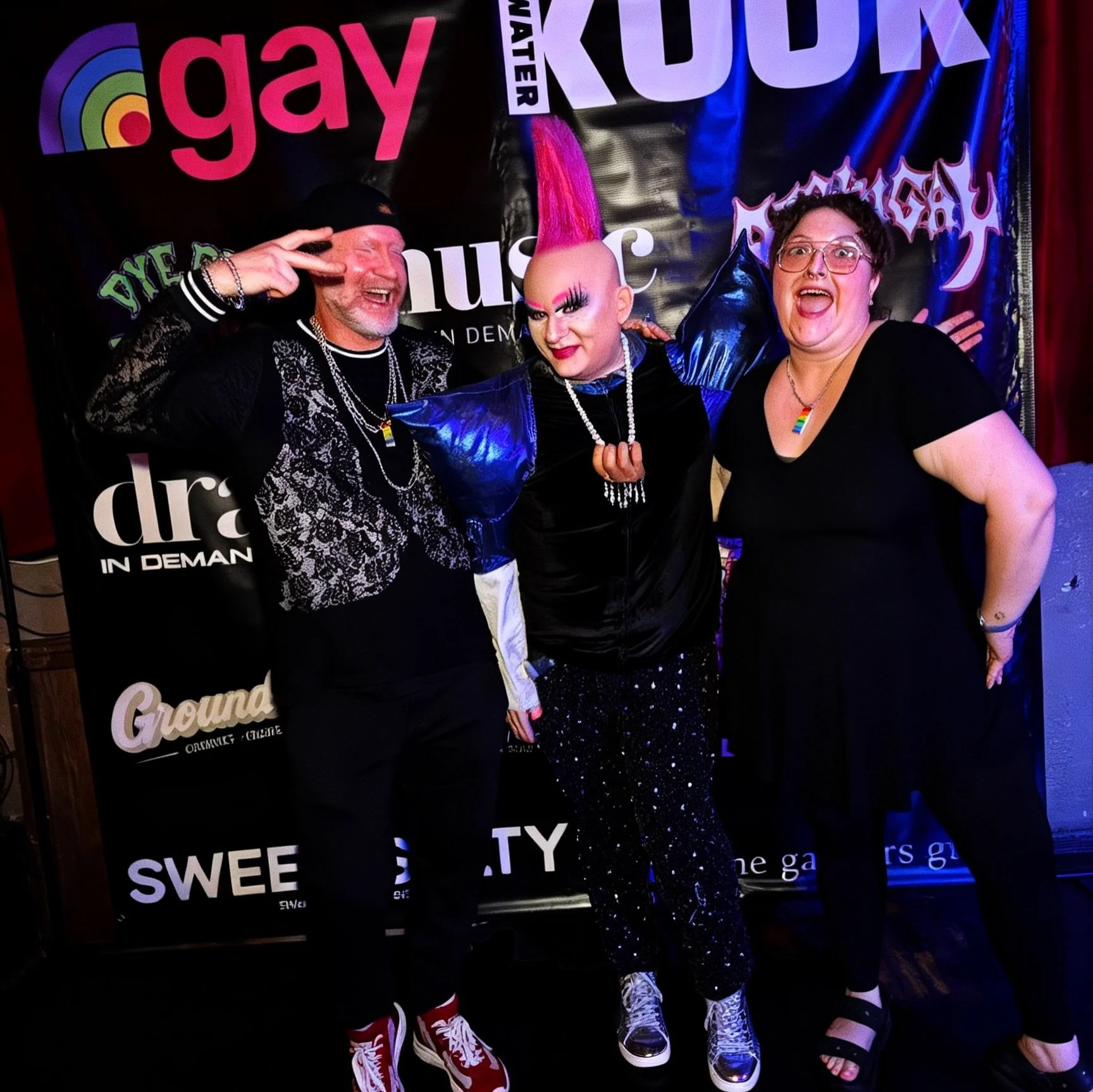 Portland! 🌈 My amazing agents Logan, Megan &amp; Todd at @prideindemand @lgbtqmusicindemand put together an incredible two-day festival during PDX Pride, and I had the honor of DJing Friday night.

I also got to meet so many talented people, includi