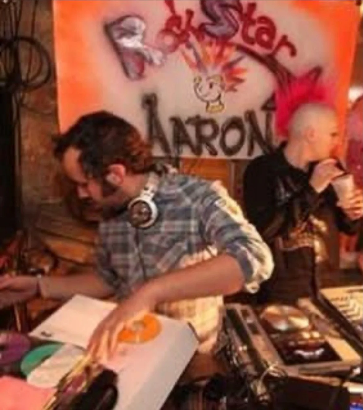 Throwback Thursday DJ&rsquo;ing with @chaoticdj #tbt