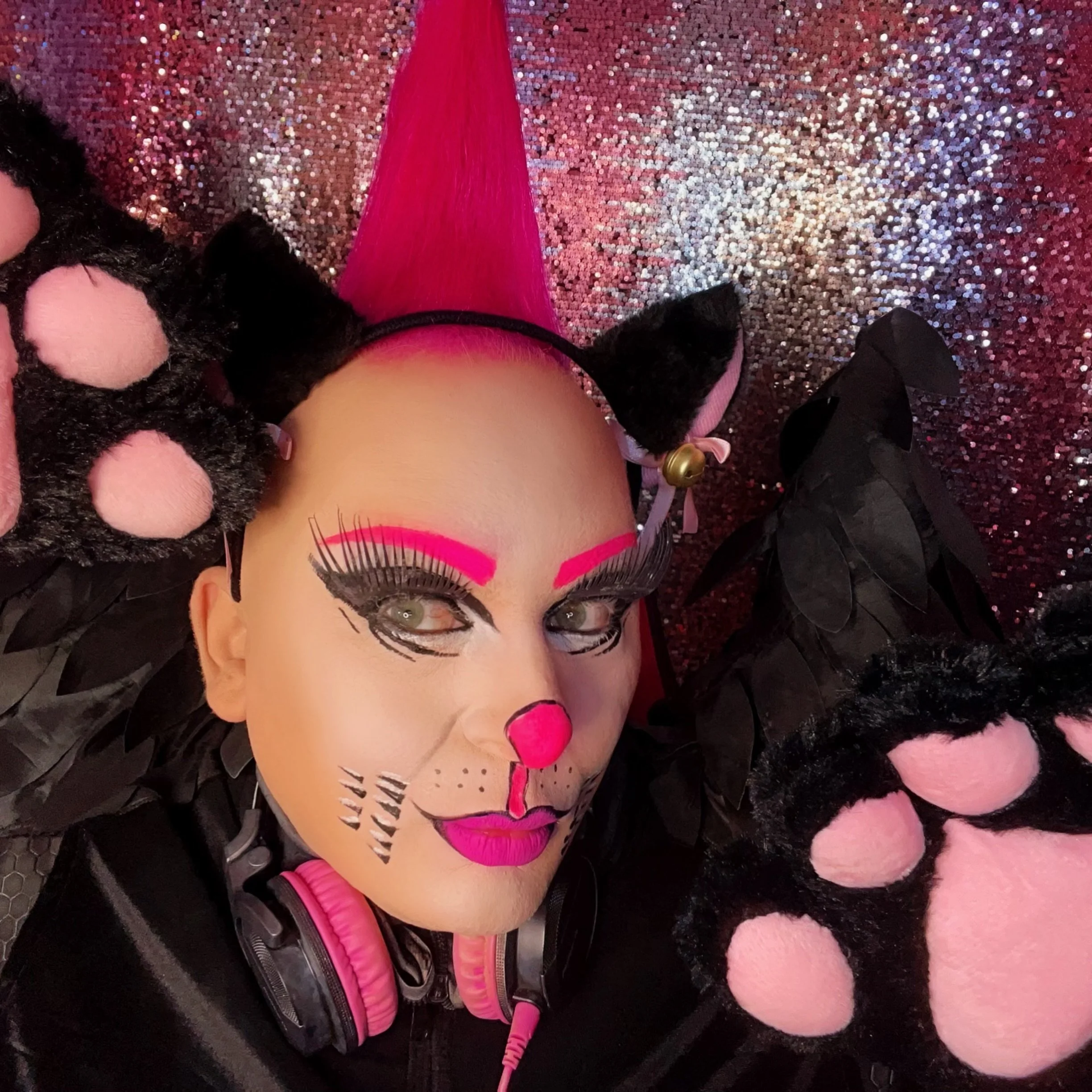 🐱🎉 Happy National Cat Day! Shoutout to my fabulous feline, Jackie Elvira Beat! 😻💖👑 #NationalCatDay