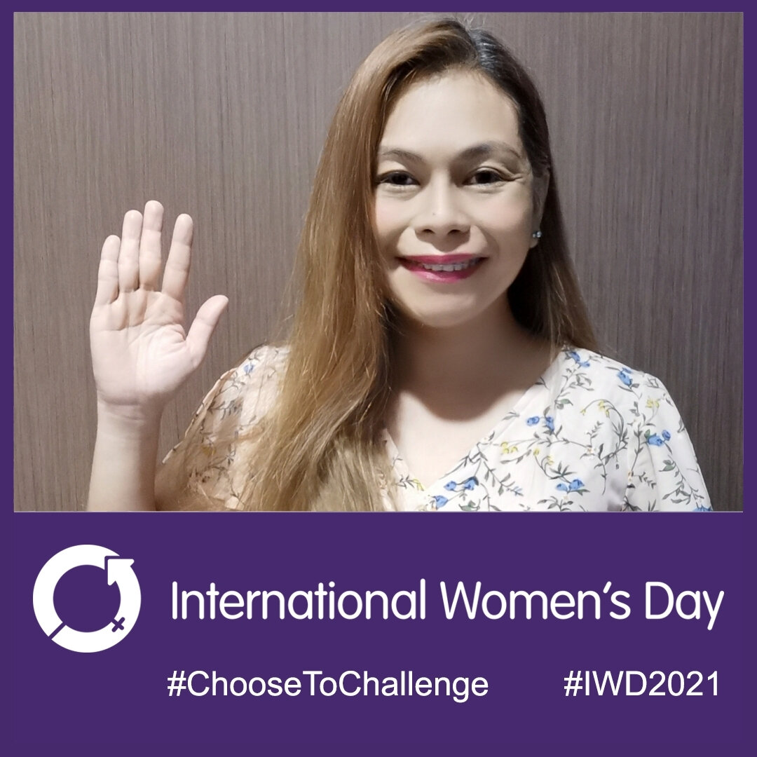 #ChoosetoChallenge: Dr Glory Dee Romo