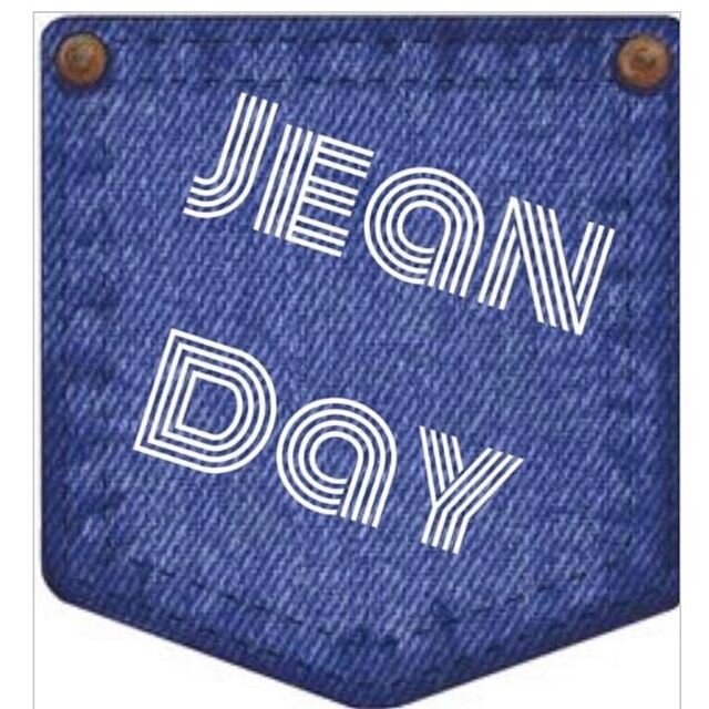 Show your Bulldog pride. Dollar jean day is tomorrow 3/10. Students are invited to wear a spirit shirt along with jeans and donate a dollar to support school events and local charities .