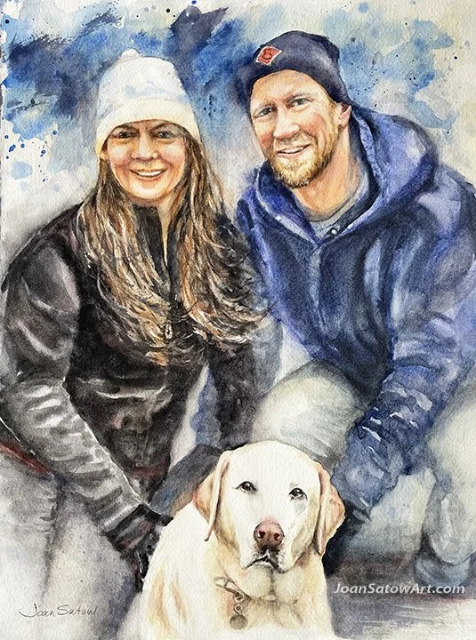 "T and Family" - Commission