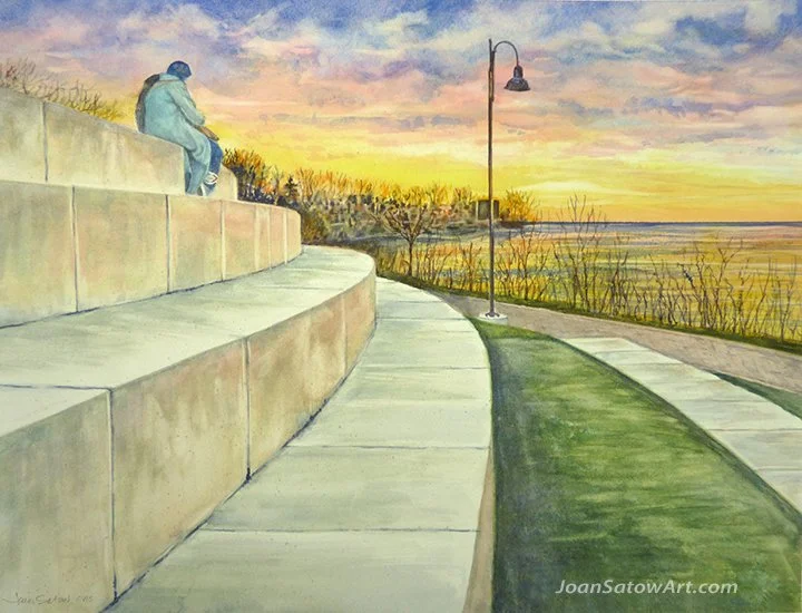"Lakewood Park Solstice Steps"