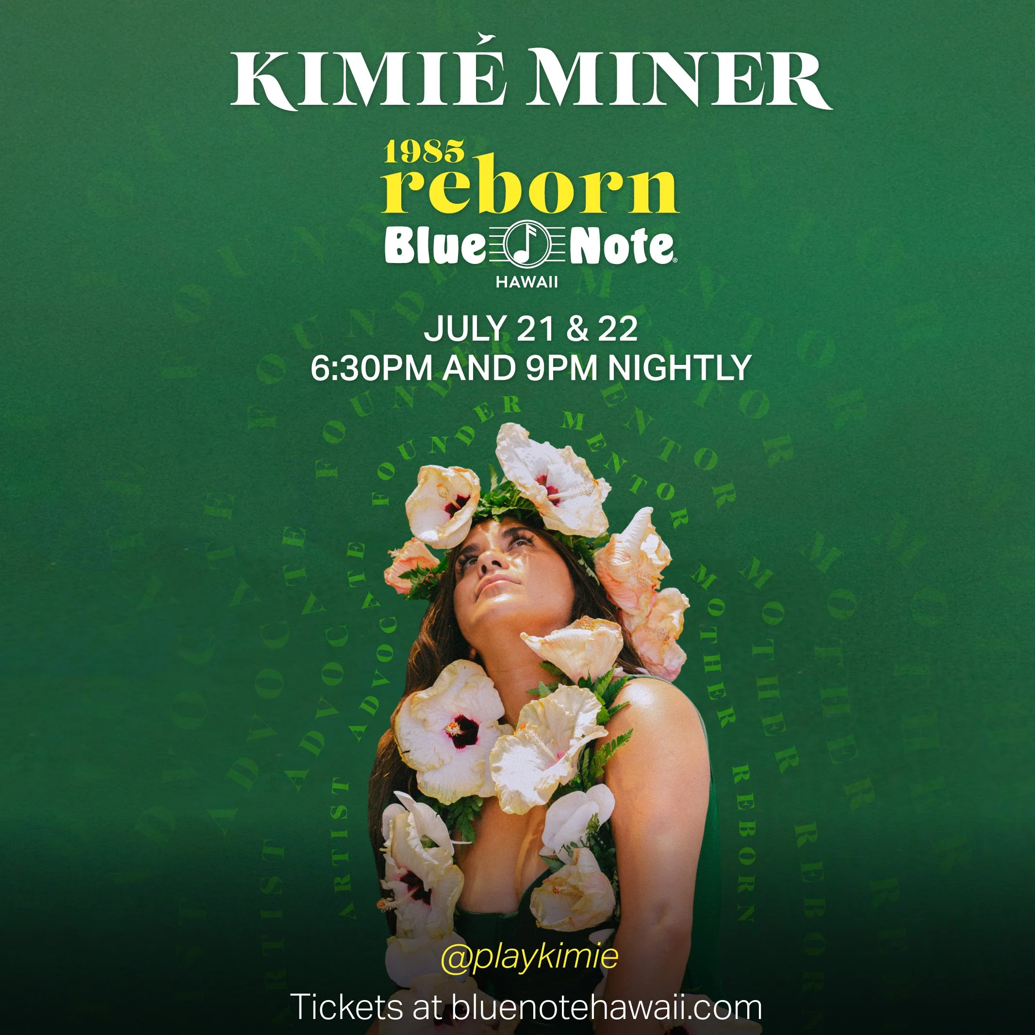 Kimié Miner at Blue Note Hawaii