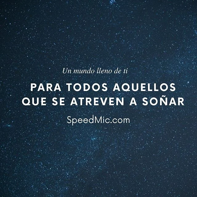 &iexcl;SpeedMic.com! Espero que les guste tanto como me a gustado a mi 🙌🏻❤️