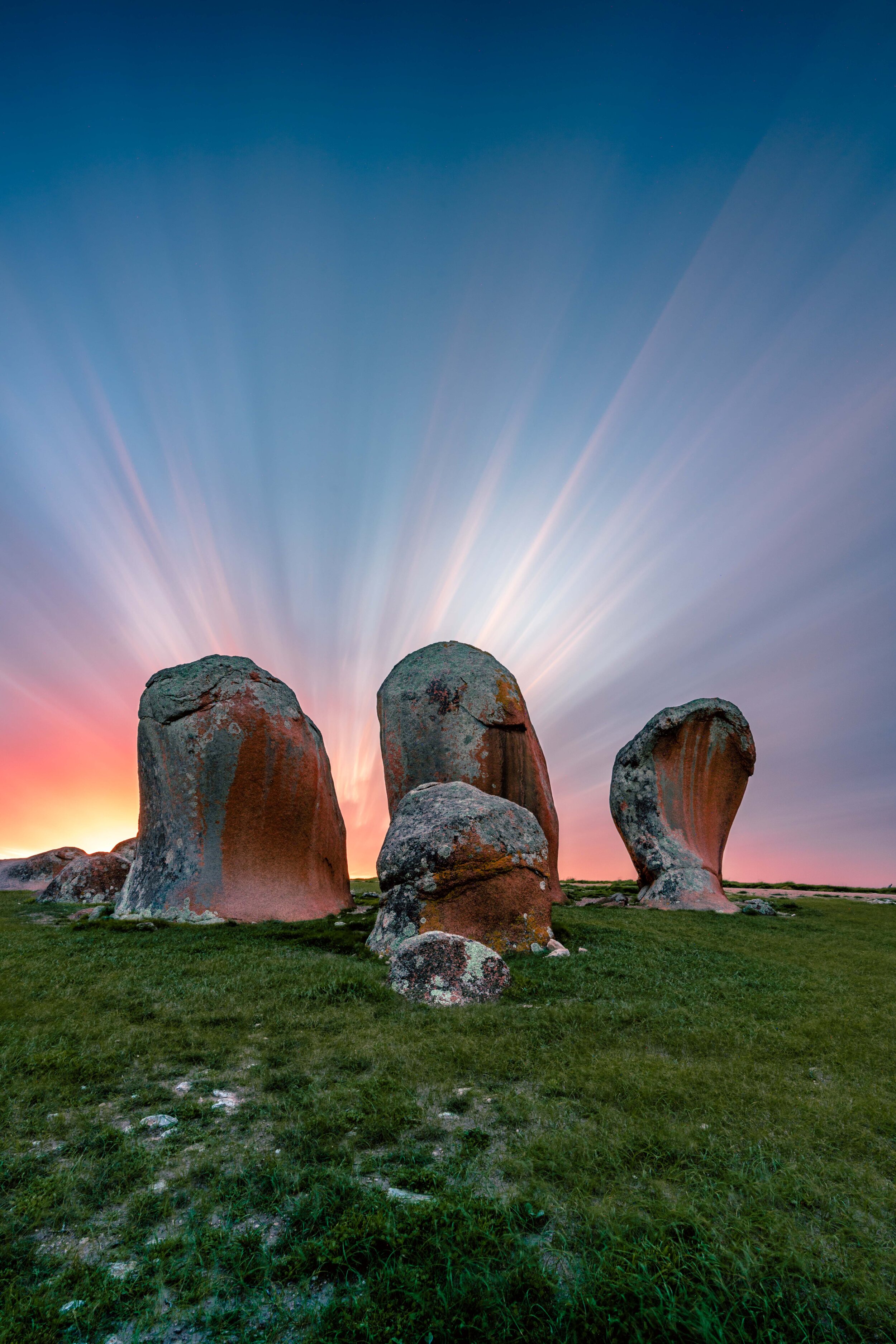 Murphy's Haystack Sunset, South Australia