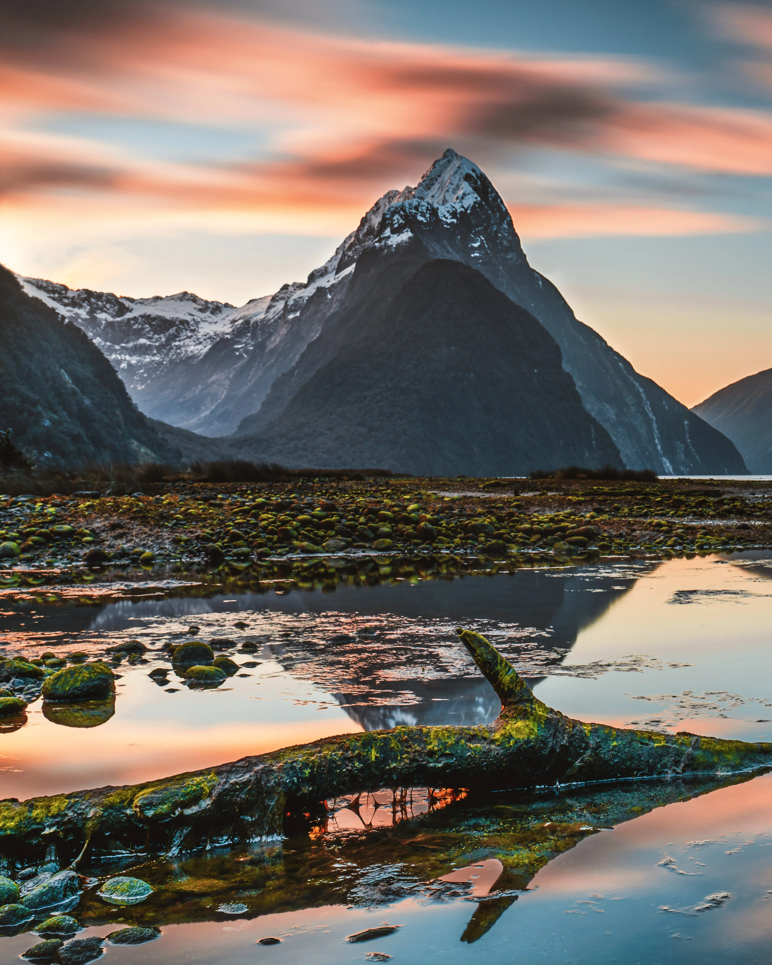 Milford Sound Reflections, New Zealand