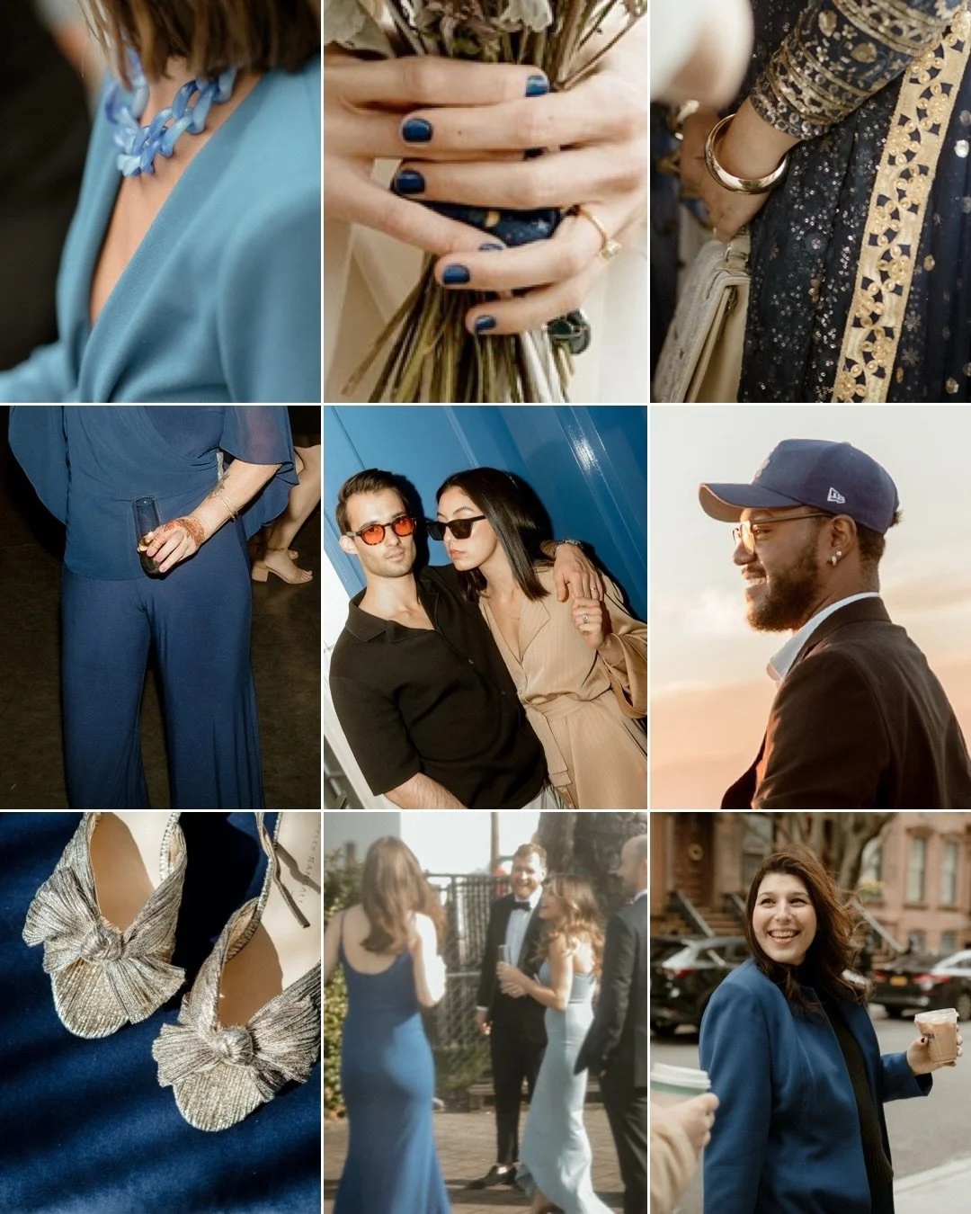 I just love putting these color inspo boards together! So if you had to pick one, which is your favorite? 

🔵 Royal Blues 
🍊 Orange Crush 
🌿 Green Goodness 
💕 Pops of Pink 
🌼 Mellow Yellow 
🪩 Sparkle Slay 
💋 Crimson Kiss 

All of the photos ca