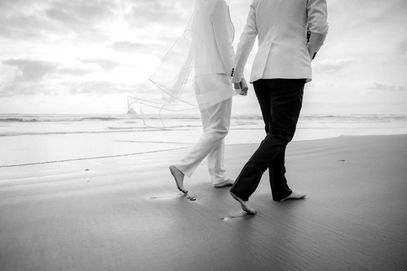 Sometimes it&rsquo;s about what you can&rsquo;t see in the frame. And then sometimes, it&rsquo;s about what you can.

Bare feet sinking into the sand.
Sun flares twinkling on the water.
A veil writing poetry in the wind.

Almost a year later, and I&r