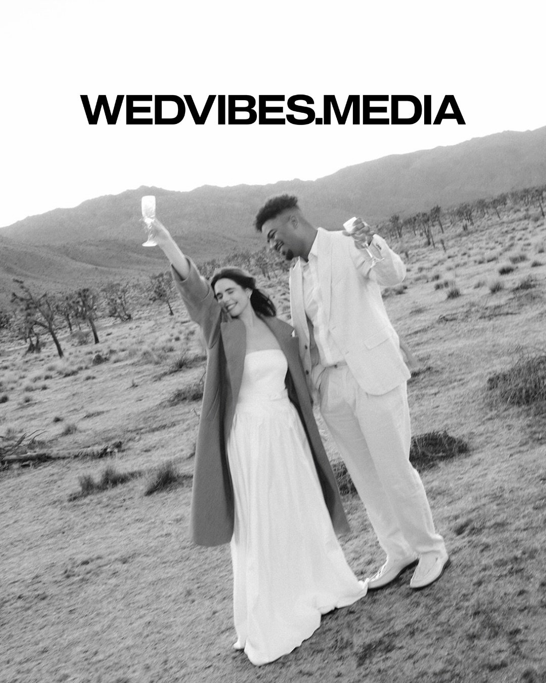 Published on @wed_vibes 🤍 Such an honor! 

Brandon + Mimi&rsquo;s Joshua Tree styled elopement was a dream - not only were we in one of my favorite locations on the planet, but I had the joy of documenting it all on digital and 35mm + medium format 