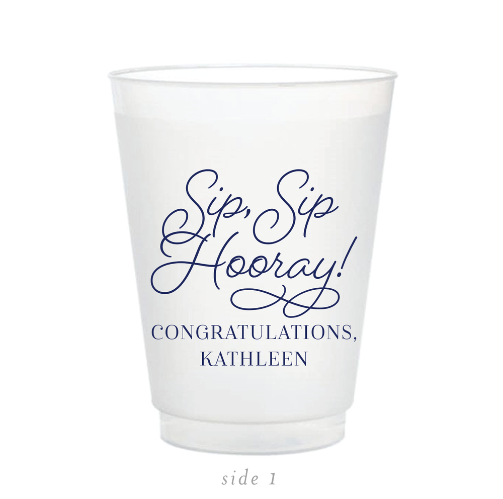 Personalized Cute Daisy Glass Cup with Name