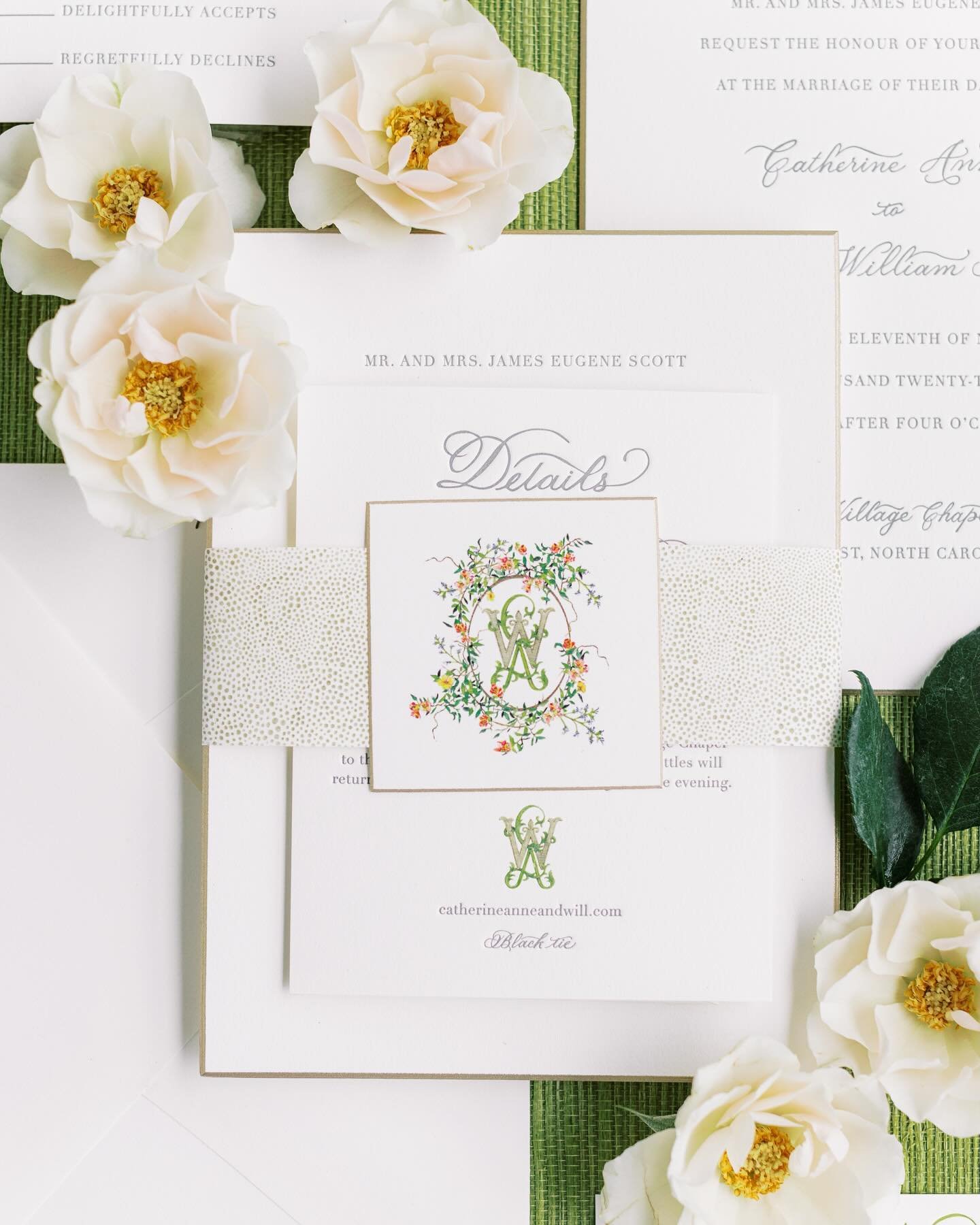 save the dates and invitations offer guests a sneak peek into your wedding weekend, setting the stage for what&rsquo;s to come! catherine anne and will&rsquo;s wedding stationery did just that&hellip; complete with our favorite bells and whistles inc
