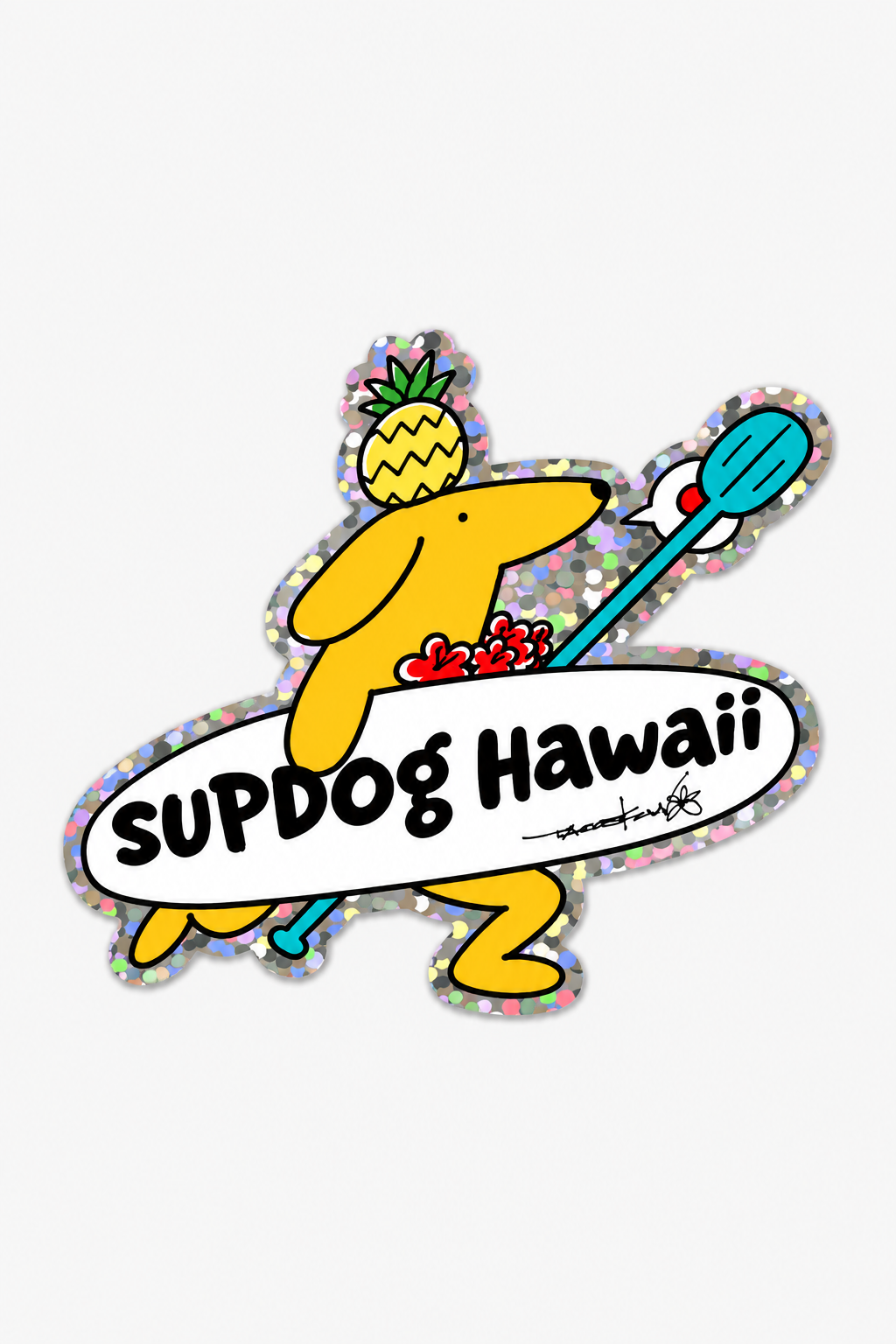 SUPDog Hawaii x Tacos kun Sticker