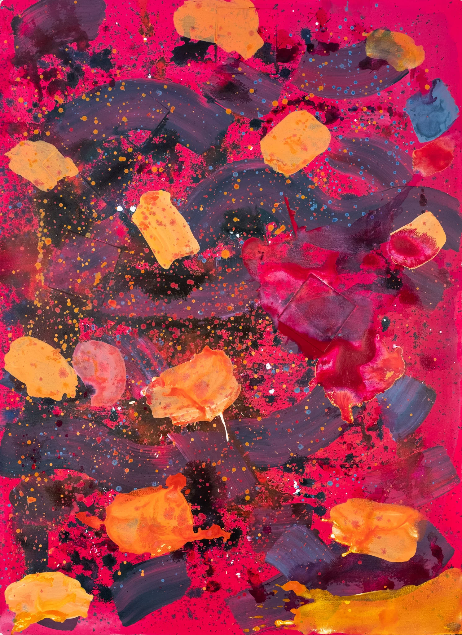 Energy in motion. 2018-19Acrylic ink, on Canvas98cm x 107cmR27 000 framed