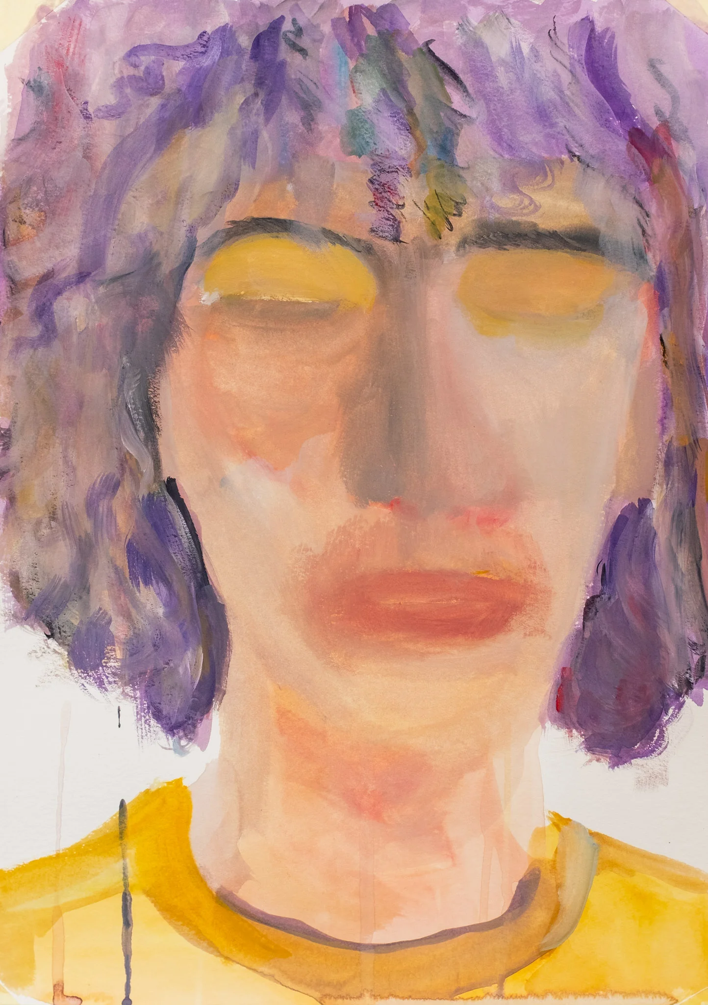 Lerato Masters. 2019Gouache on Paper on paper42,5cm x 30,4cmR9000 framed