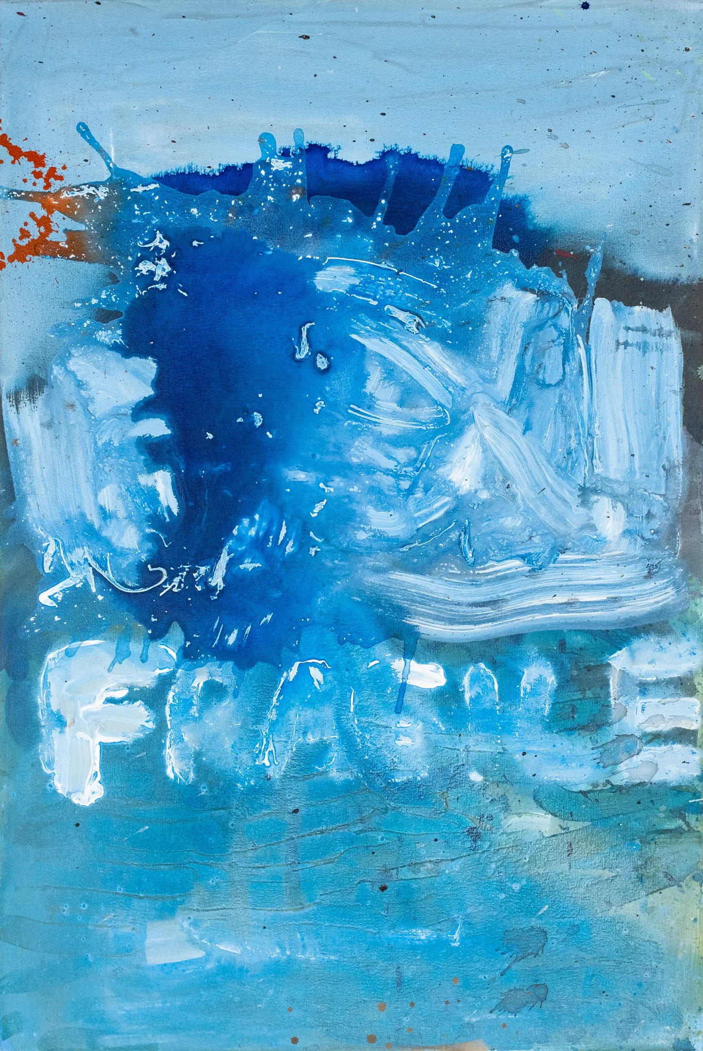 Fragile. 2018Acrylic and Acrylic ink, on Canvas90cm x 60cmR24 000 framed