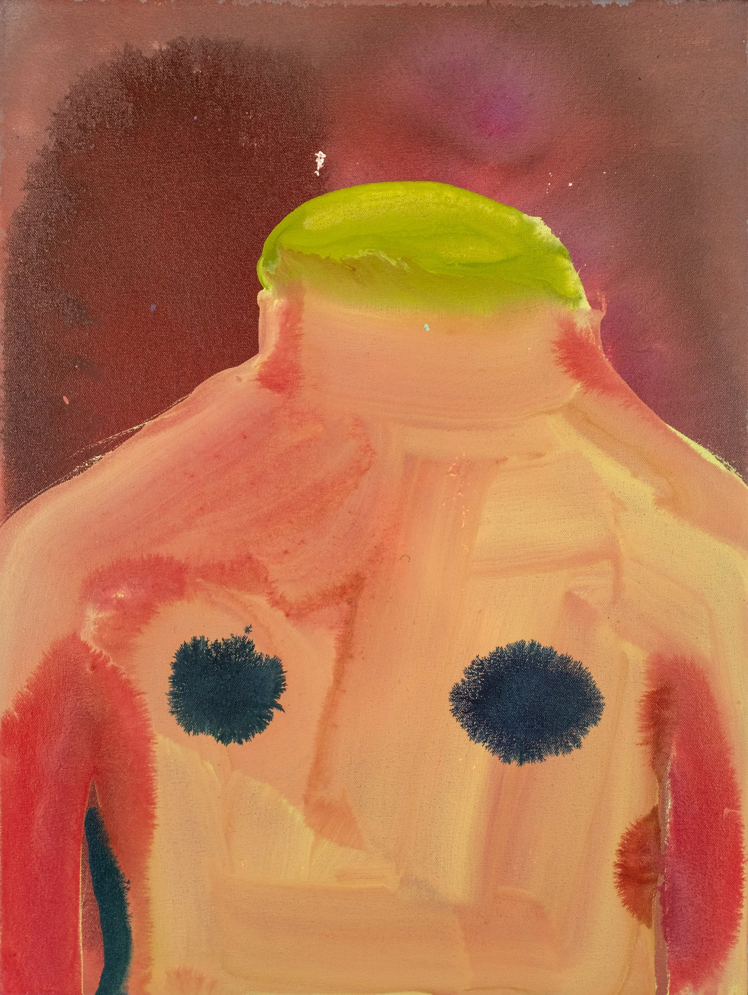 The Heart Knows Better Than the MindAcrylic and Acrylic ink,Canvas size: 60cm x 45cm2019Private Collection