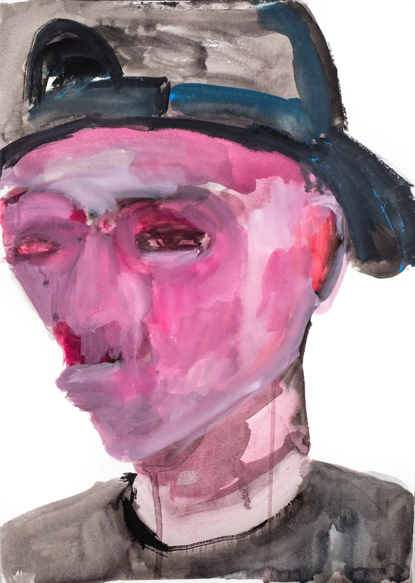 It was hot outside. 2018Gouache on Paper42,5cm x 30,4cmAvailable on request