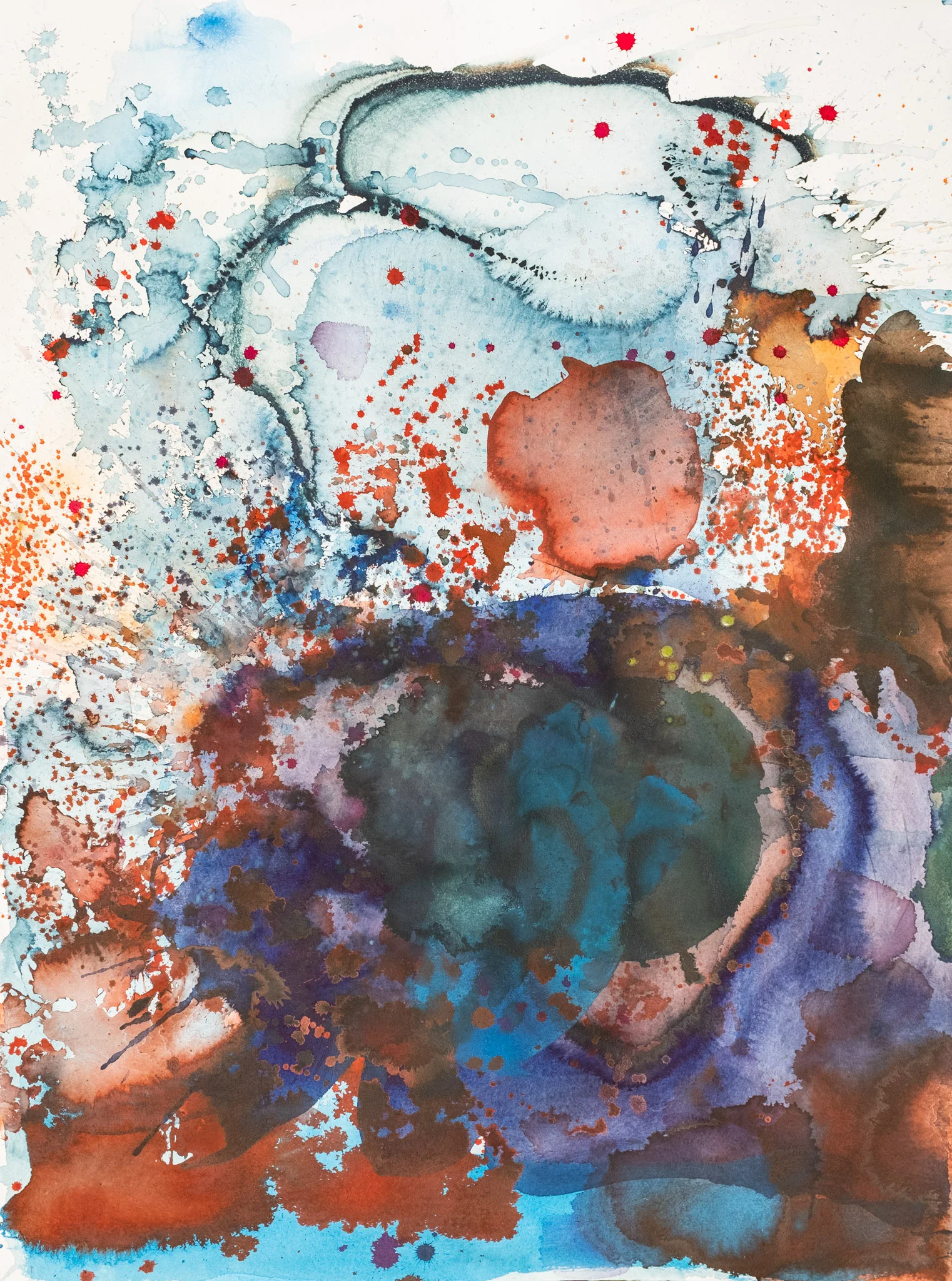 Even though the stars are blindAcrylic and Acrylic ink, on Canvas90cm x 60cmAvailable on request