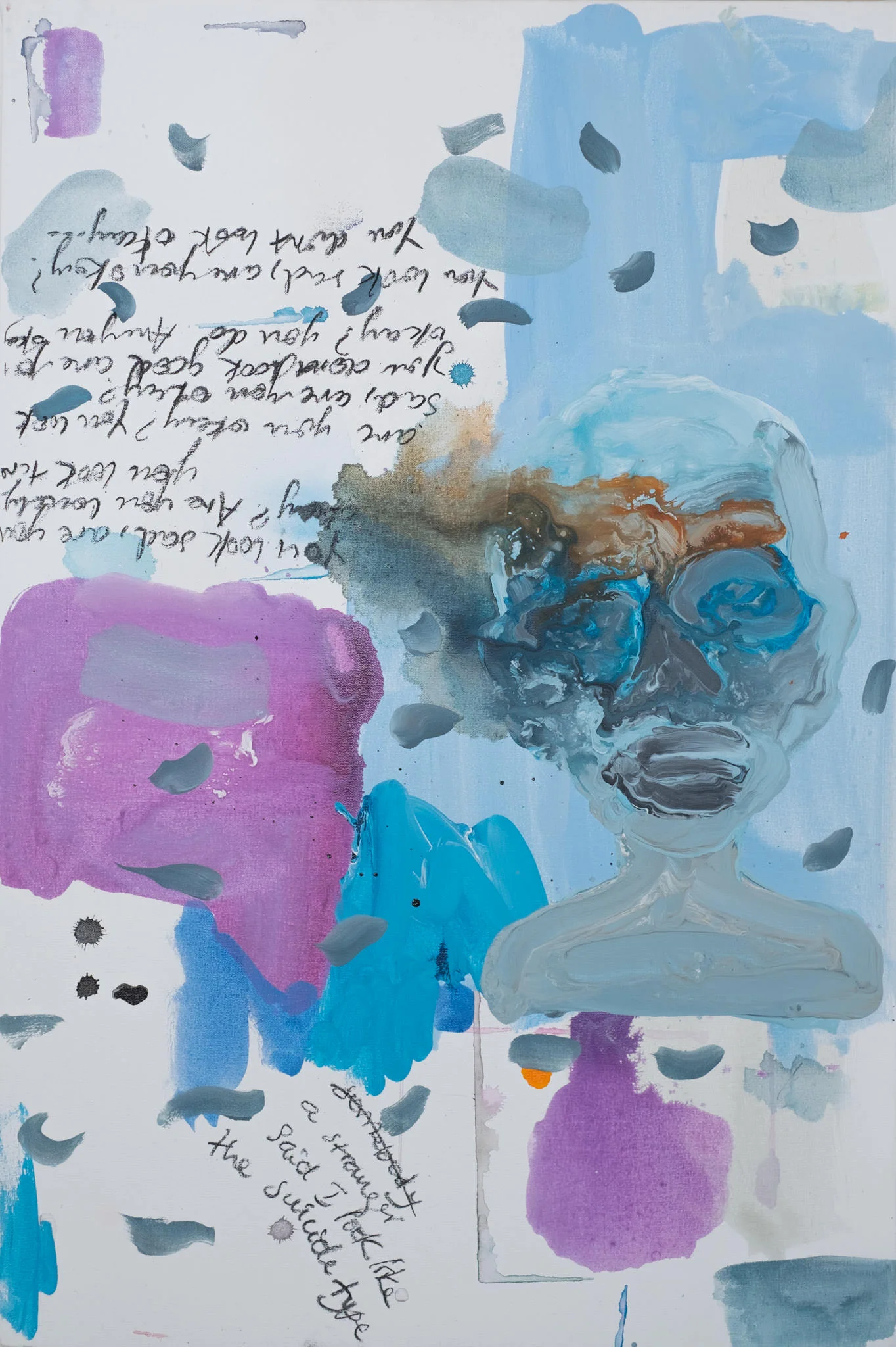 First impressions (for Gallery Lafayette) 2016 - 2017610mm x 914mm Mixed mediaPrivate Collection