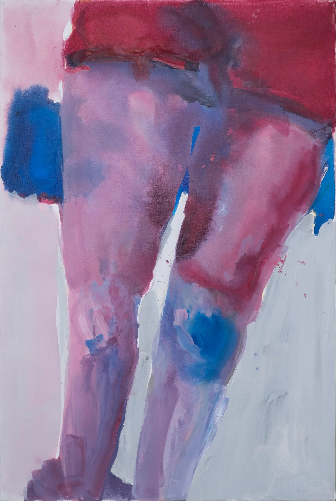 Leg day, 2016 - 2017 610mm x 914mmAcrylic and inkPrivate Collection