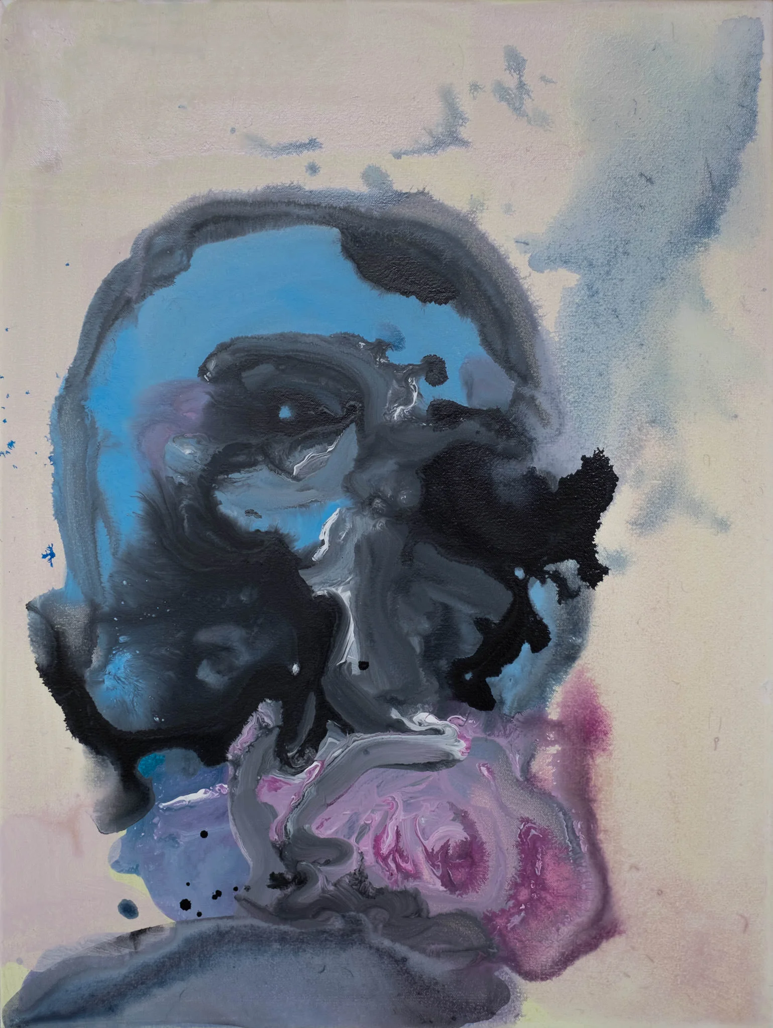 Lonely nights II, 2016 - 2017457mm x 610mmAcrylic and ink 2016 - 2017Private Collection