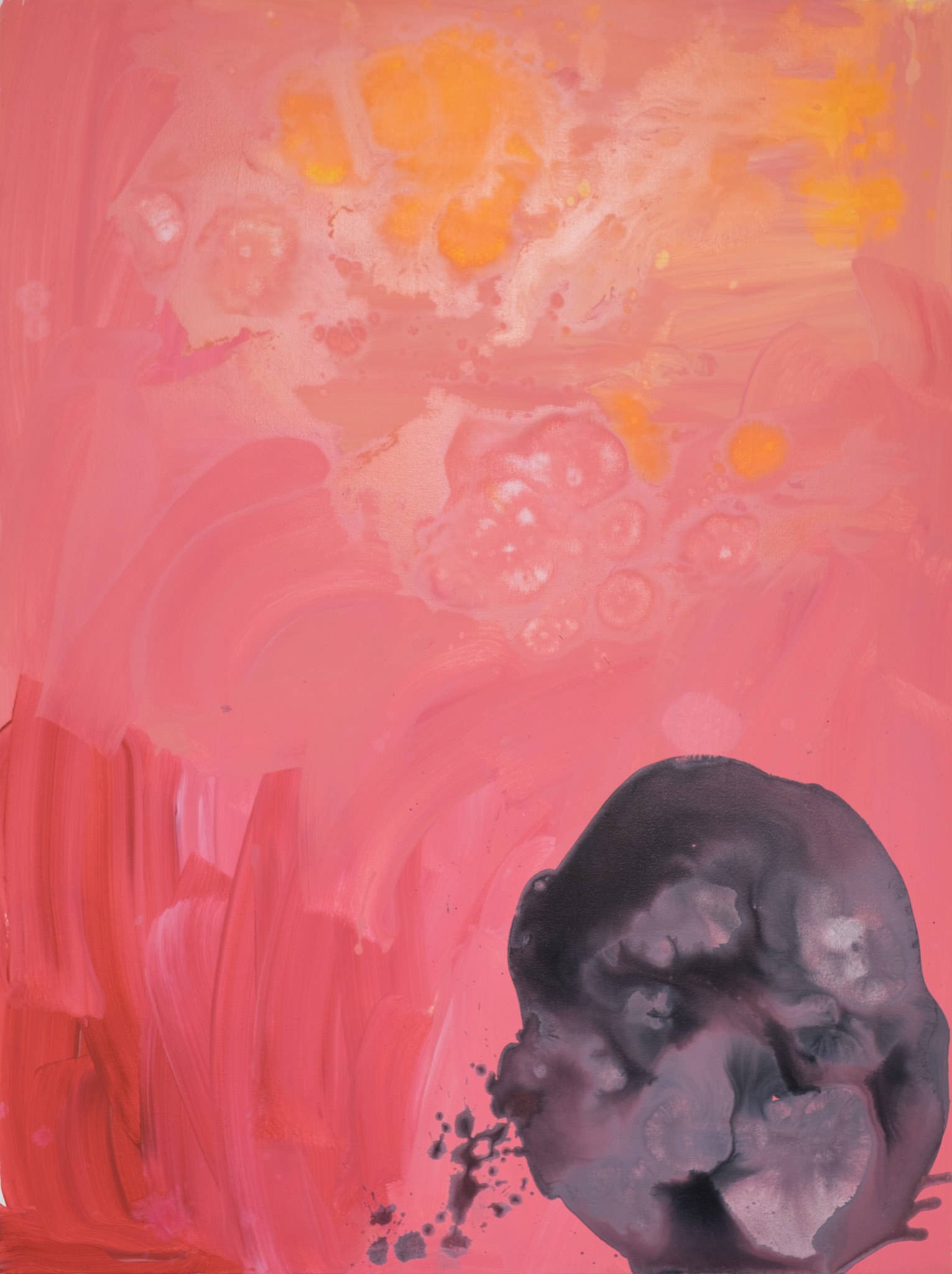 Friday nights III (CT Art Fair), 2016 - 2017914mm x 1219mm Acrylic and inkPrivate Collection