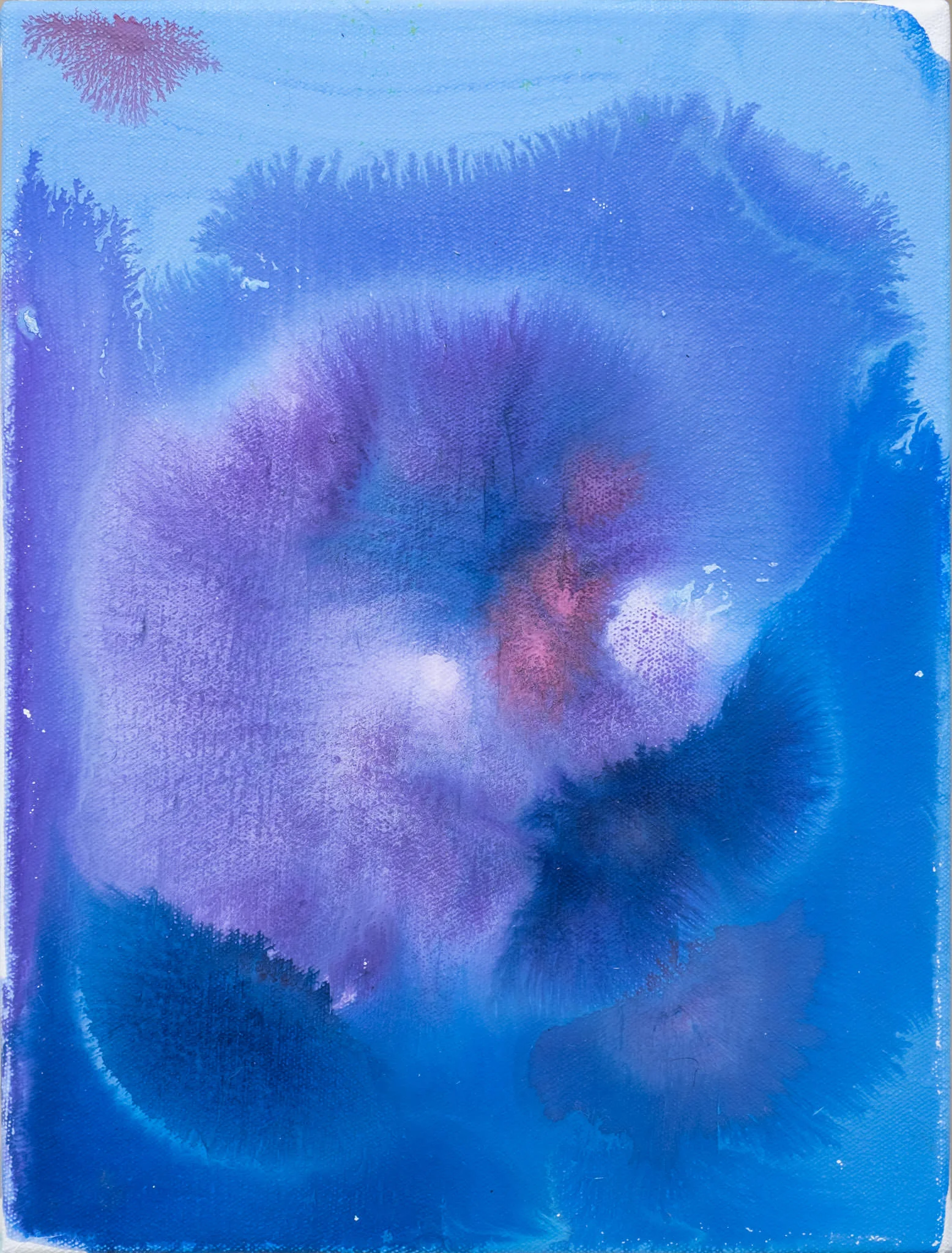 Crying in public (7) 2016 - 2017229mm x 305mmAcrylic and inkPrivate Collection