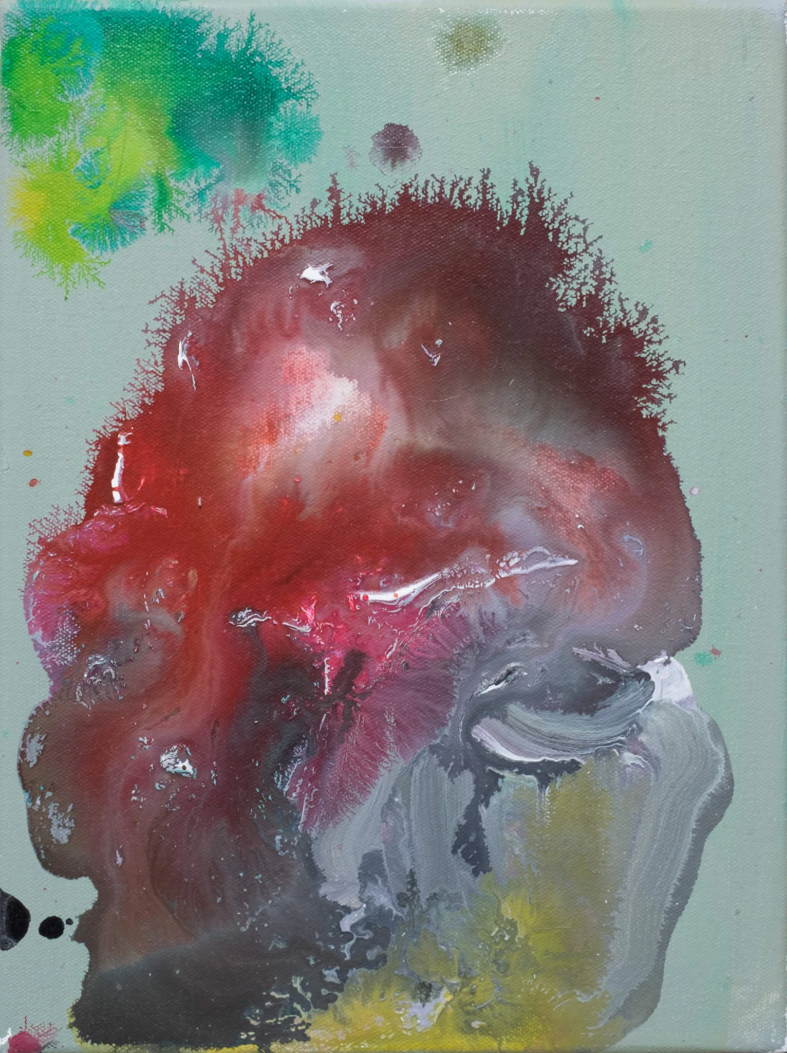 Crying in public (18), 2016 - 2017229mm x 305mmAcrylic and inkPrivate Collection