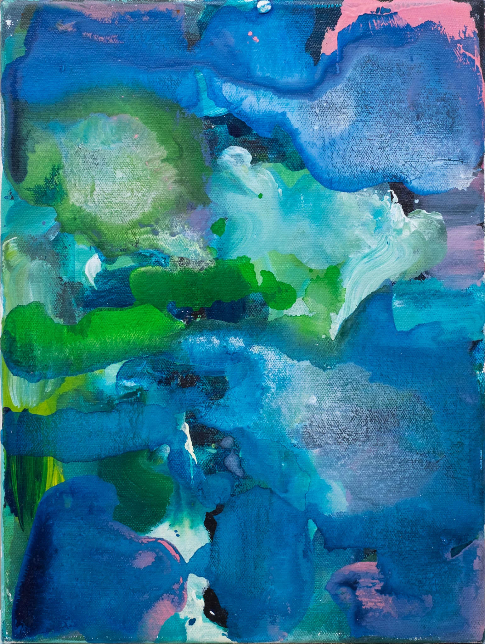 Crying in public (22) 2016 - 2017229mm x 305mmAcrylic and inkPrivate Collection