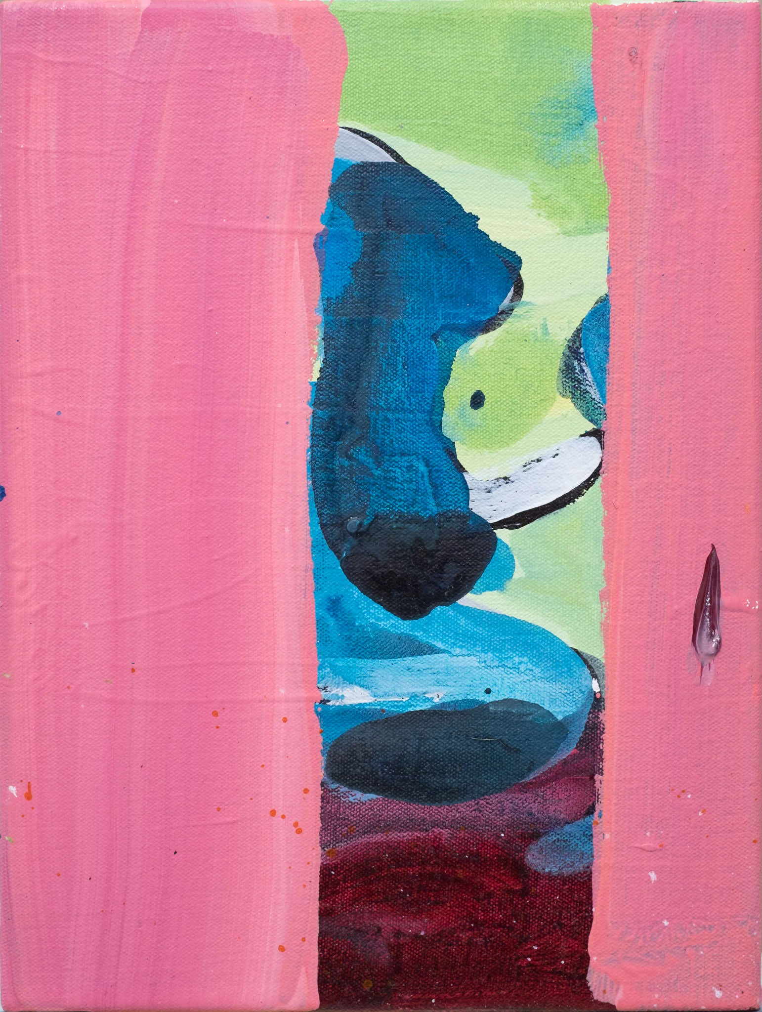 Crying in public (23) 2016 - 2017229mm x 305mmAcrylic and inkPrivate Collection