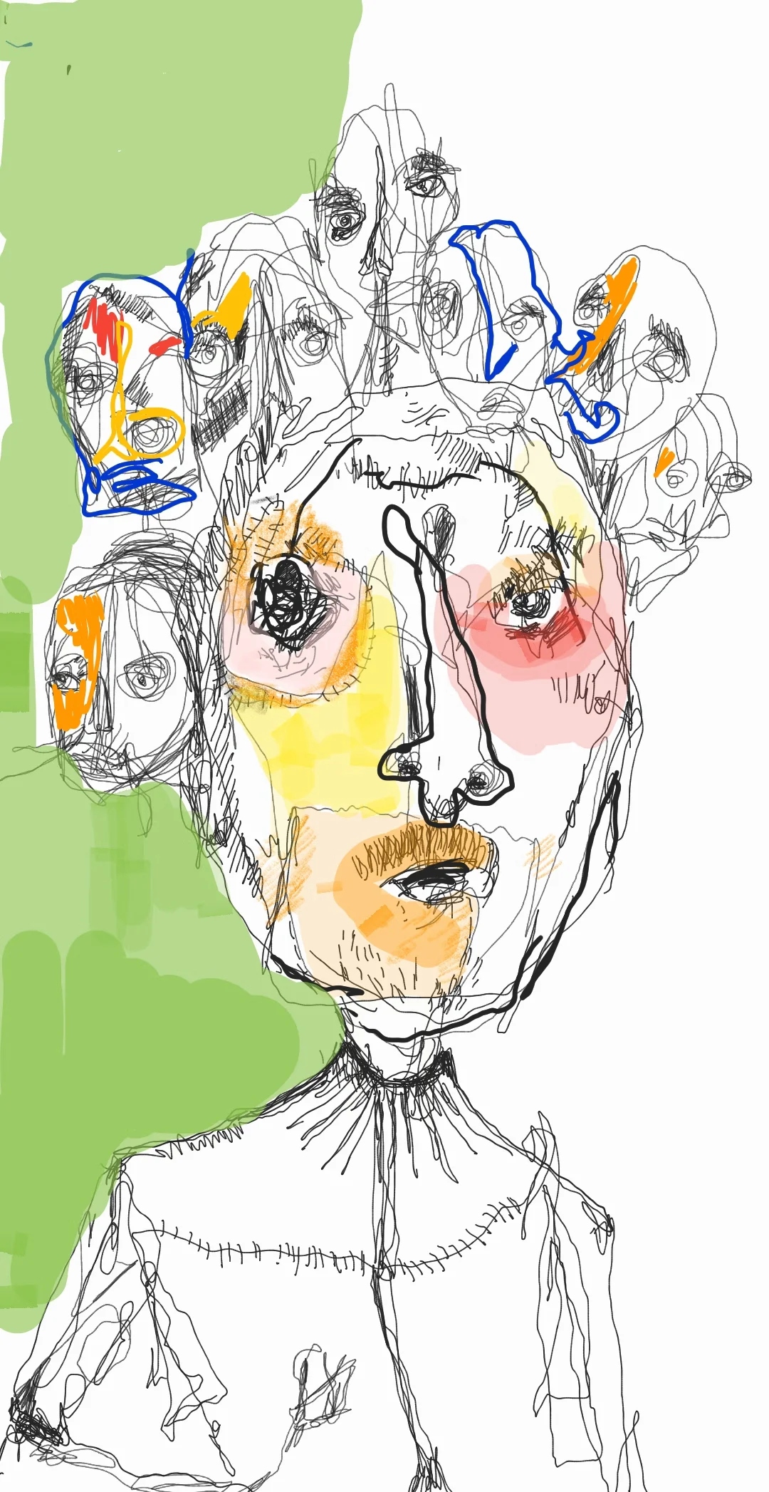 Too many voices, 2017Digital print on 42 x 30cmEdition 1/3