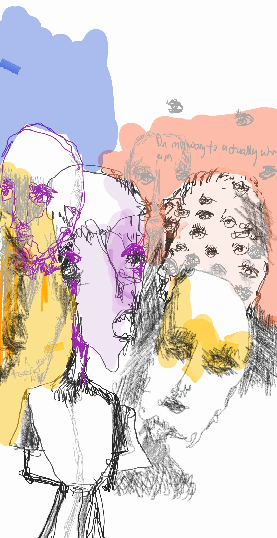 On my way. 2017Digital print on 42 x 30cmEdition 1/3