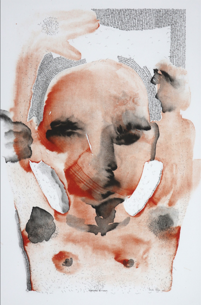 Confessions of a loner, 2018Two colour lithograph Papersize: 56cm x 36cmEdition size: 15/20 R4 100 (excl. VAT)