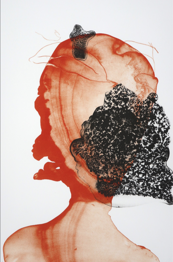 Blissfully Married, 2018 Two colour lithographPaper size: 56cm x 36cmEdition size: 16/20 R4 100 (excl. VAT)