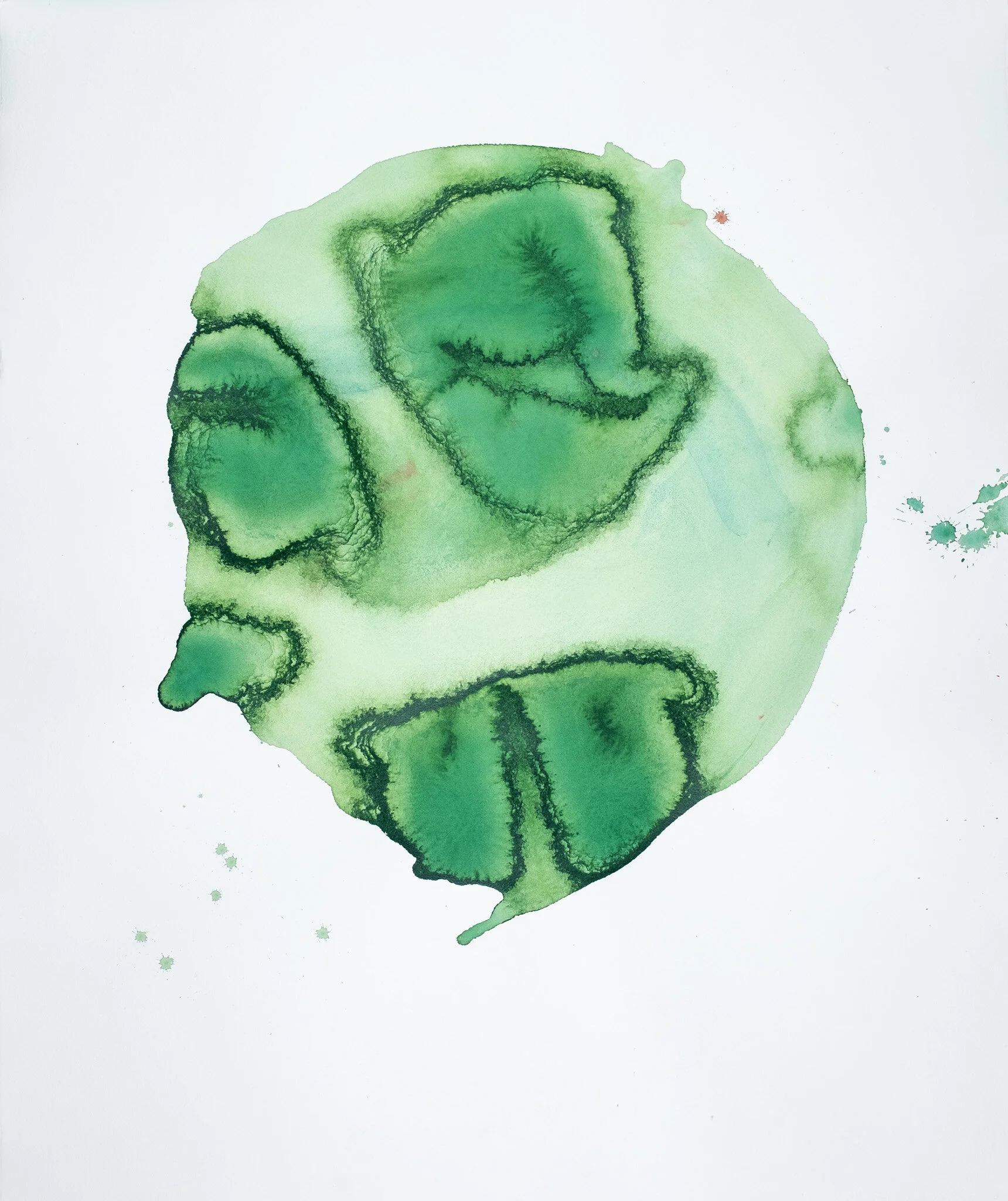 Accepting What IsAcrylic and ink on Hahnemuhle paper85cm x 87cmUnframed2019Available on request