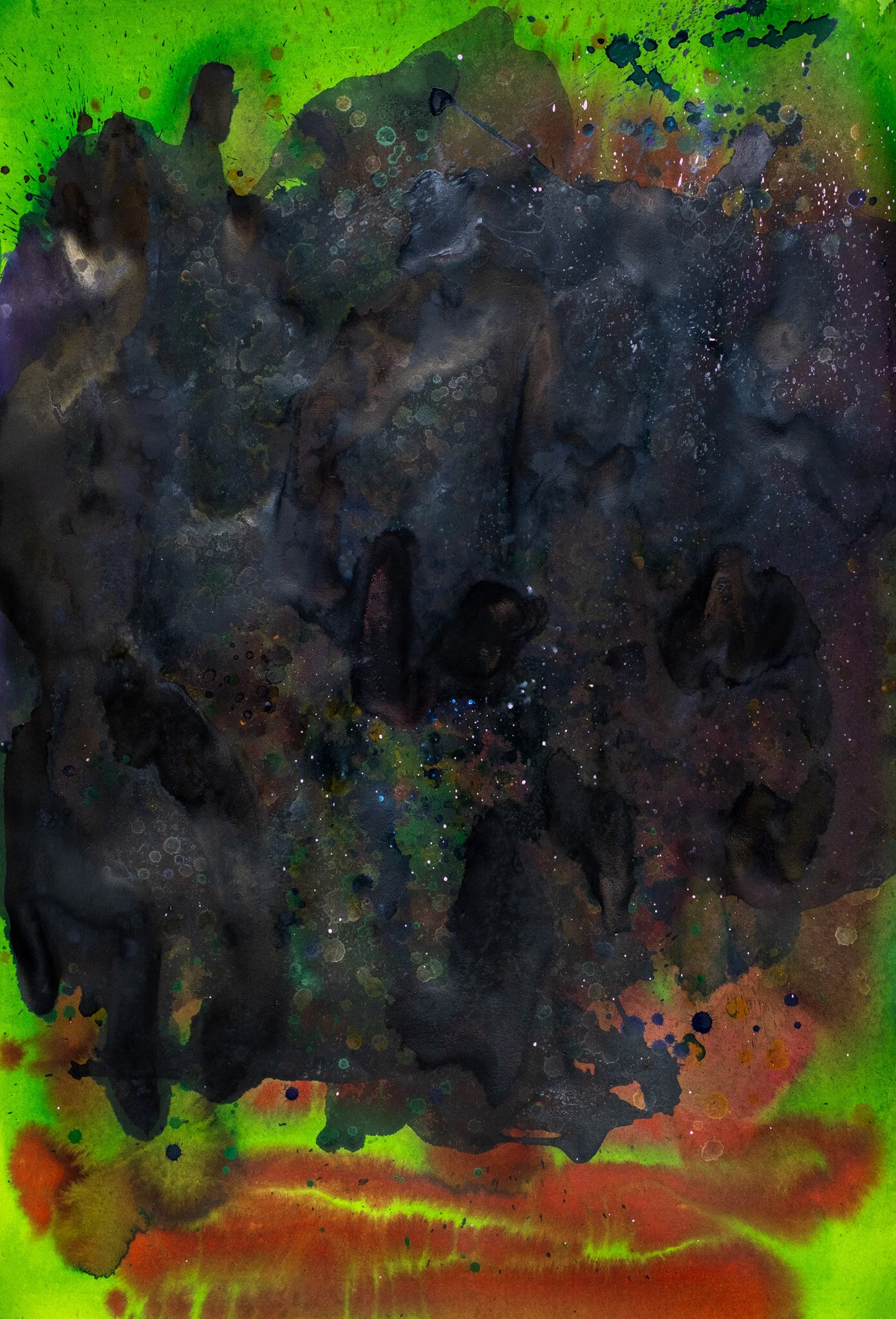 The Paradox of LifeAcrylic and ink on Hahnemuhle paper92cm x 107cmUnframed2019Available on request