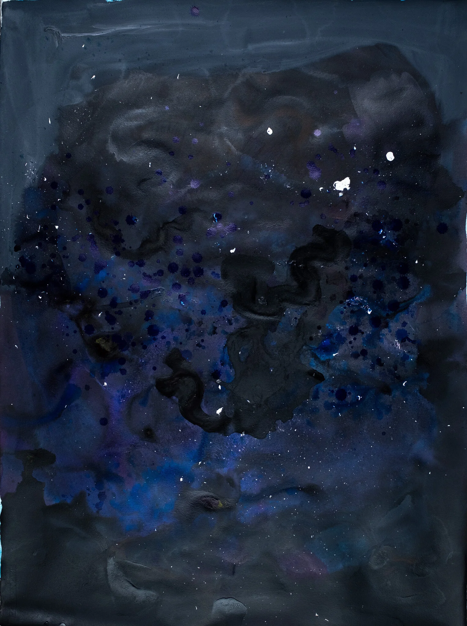 The making of BlackAcrylic and ink on Hahnemuhle paper92cm x 107cmUnframed2019Available on request