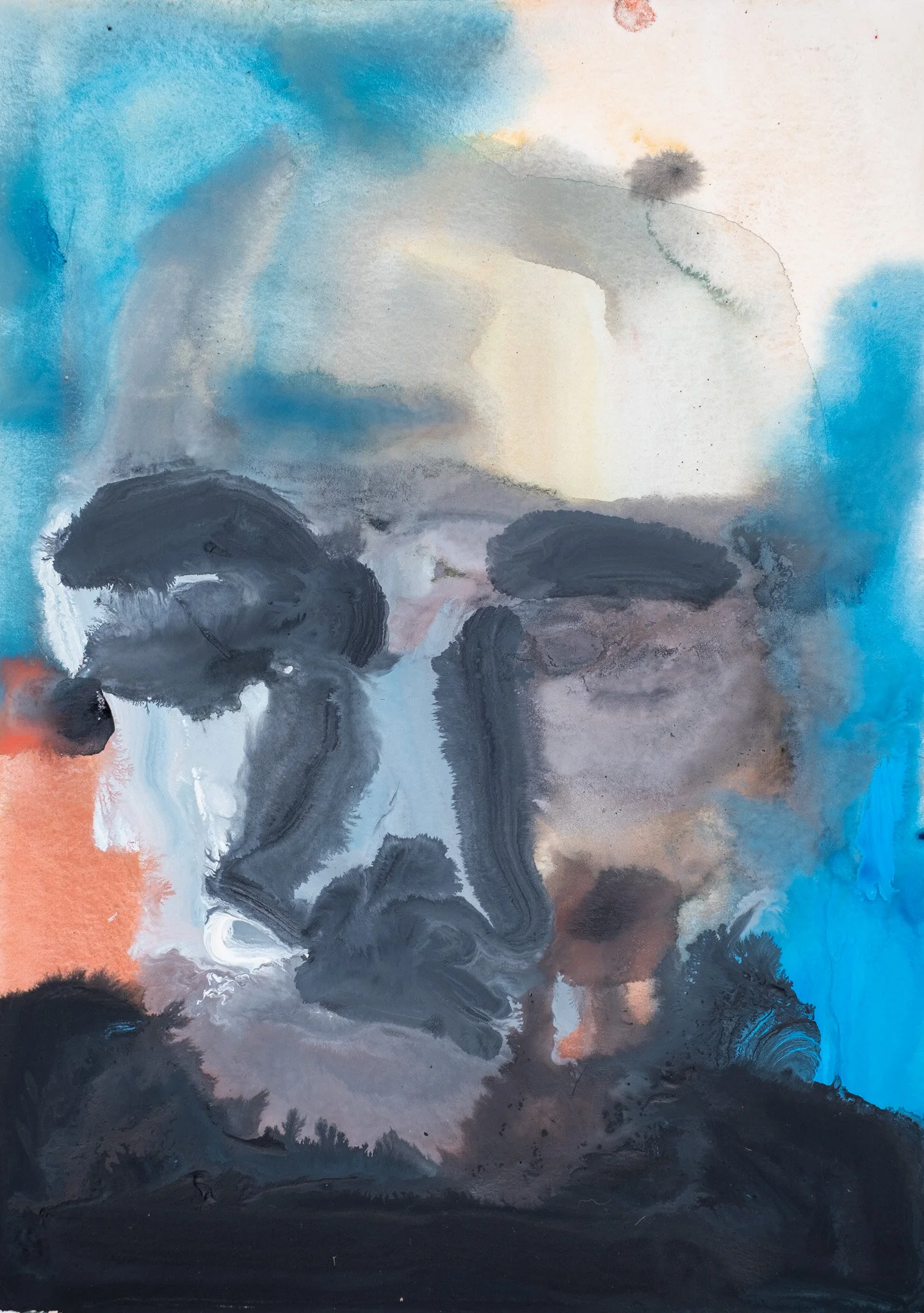 Tearing AwayAcrylic and ink on Aquarelle paper21cm x 29,7cmUnframedR14 0002019