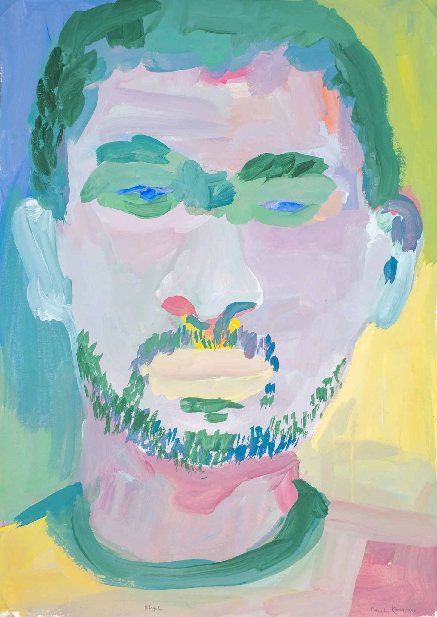 MogaleGouache on Aquarelle paper29,7cm x 42cmUnframed2019Available on request