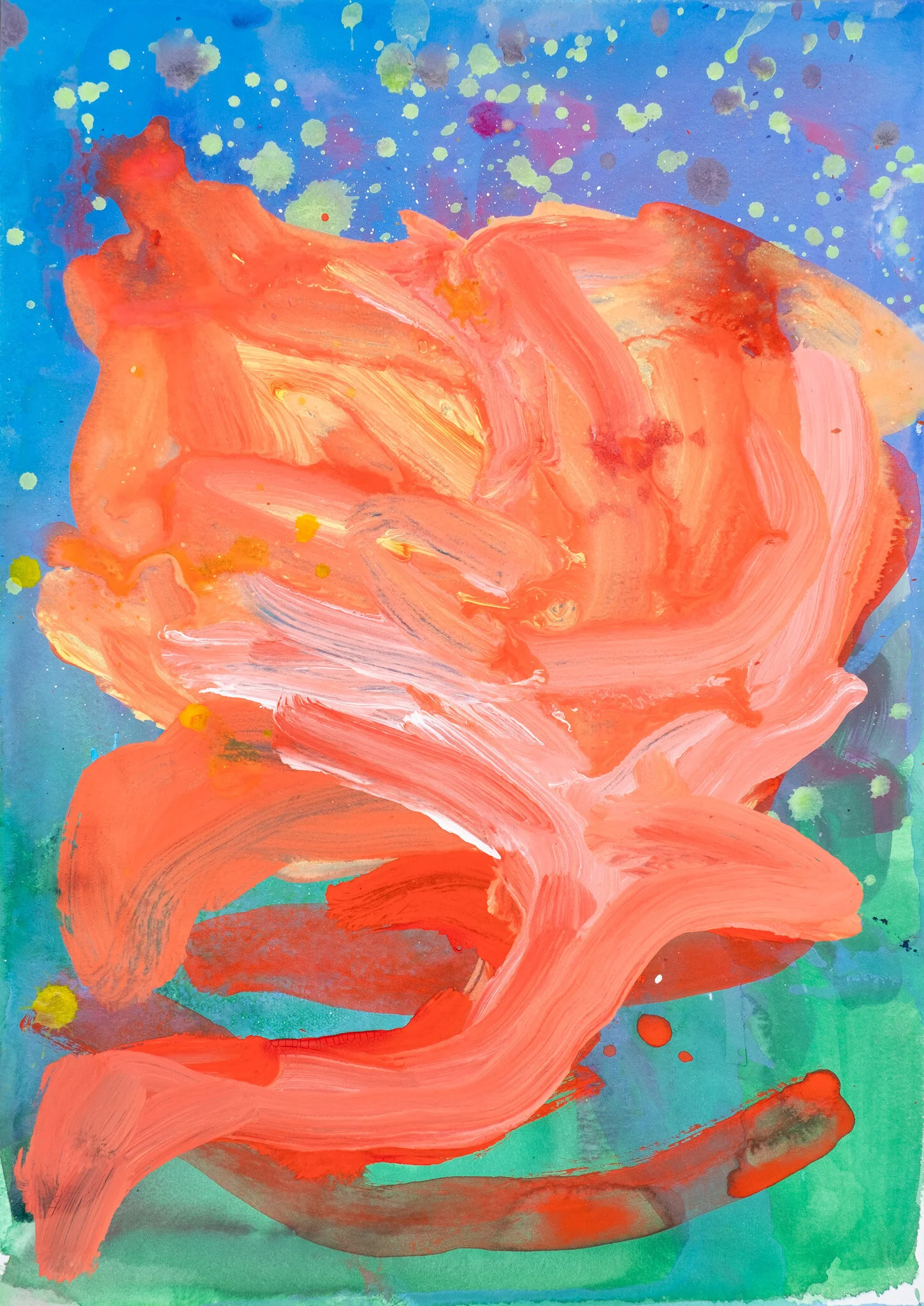 ProteaAcrylic and ink on Aquarelle paper21cm x 29,7cmUnframed2019Available on request