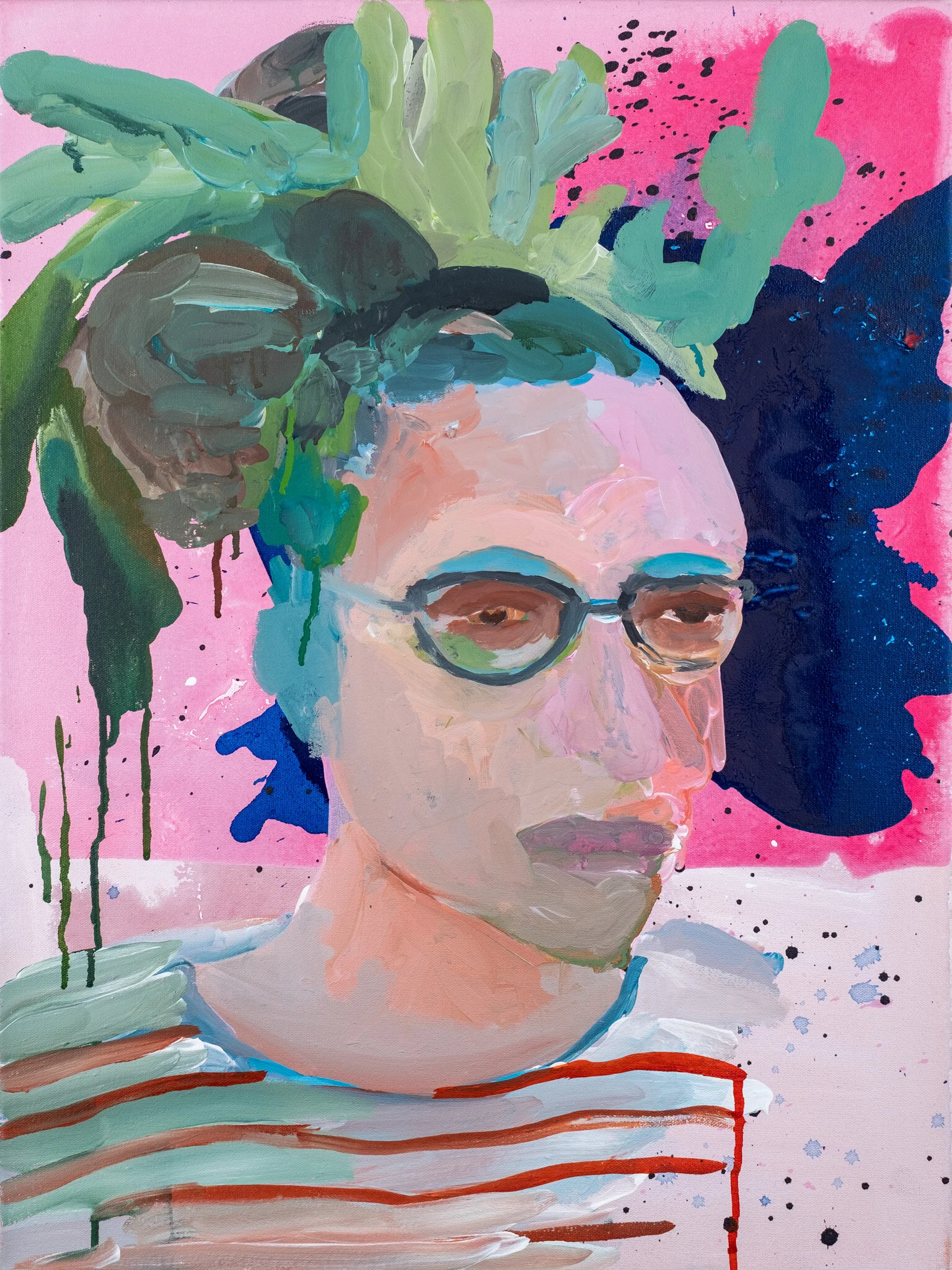 Johan IbrahimAcrylic and ink Cotton Canvas61cm x 45cmUnframed2019Available on request